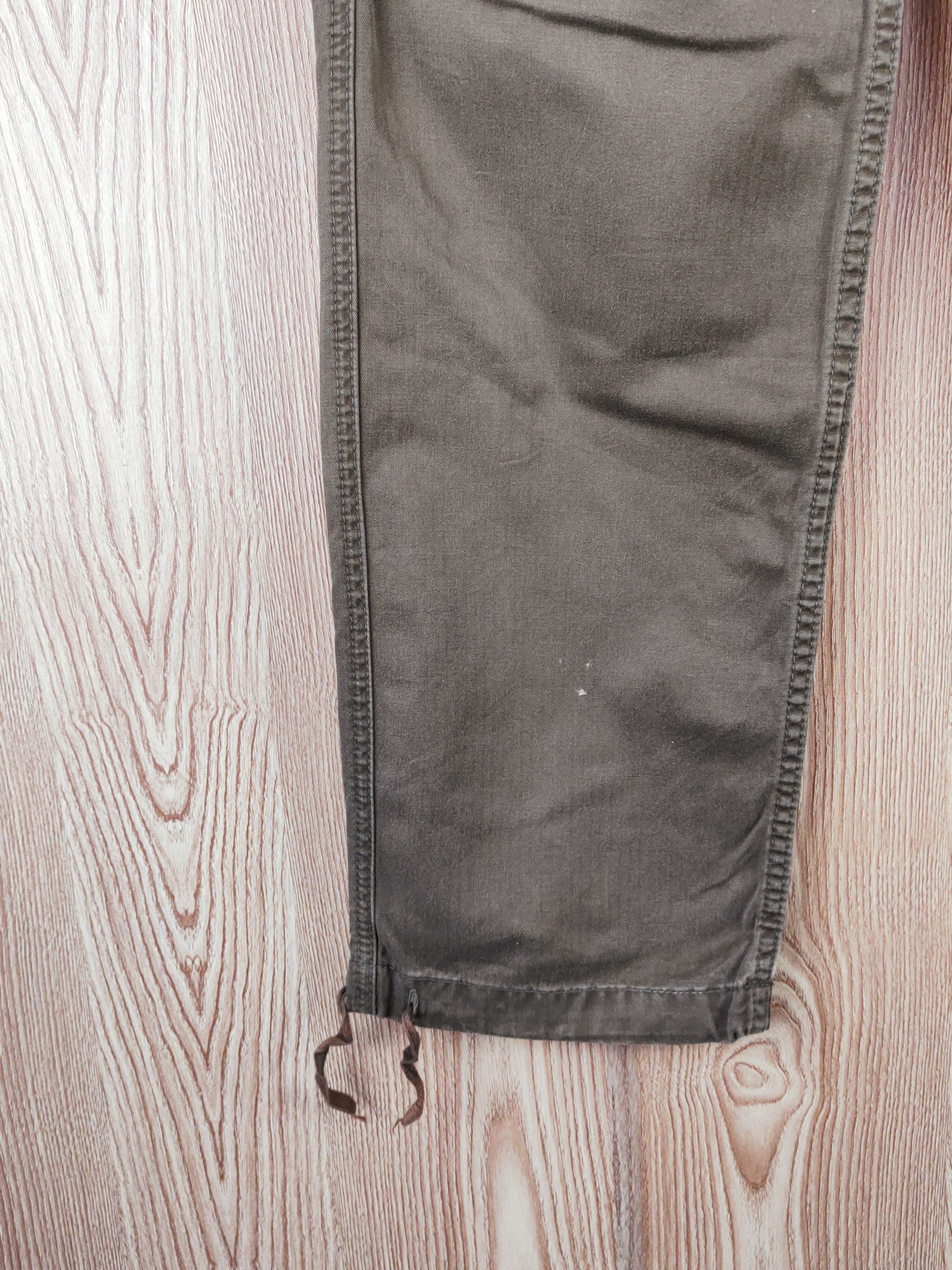 Japanese Brand Back Number Dark Brown Multipocket Cargo Pants #W833 Size US 28 / EU 44 - 4 Thumbnail