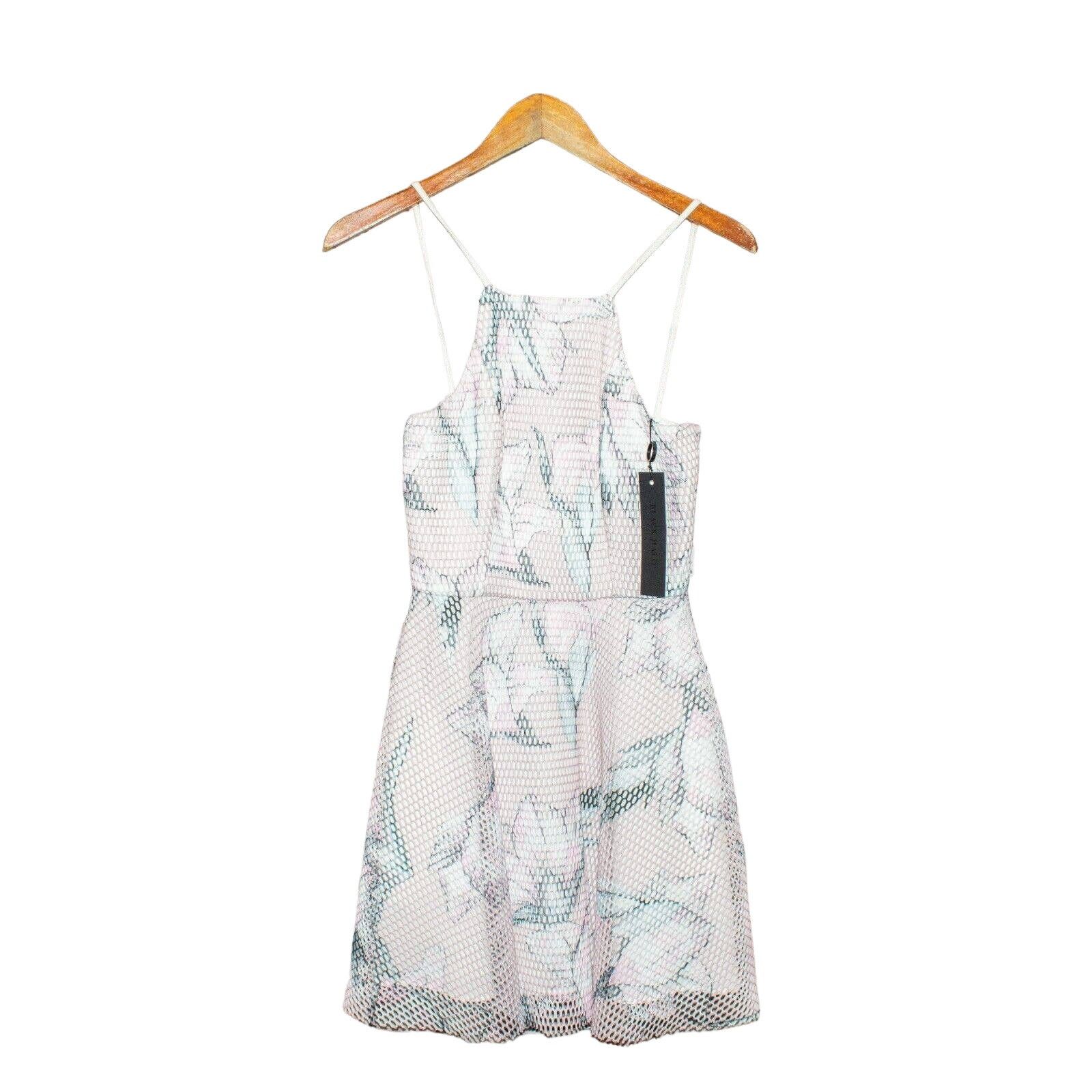 Black Halo BLACK HALO $390 Strap Dress Pink Floral Mesh Layer Size 2 Size XS / US 0-2 / IT 36-38 - 6 Thumbnail