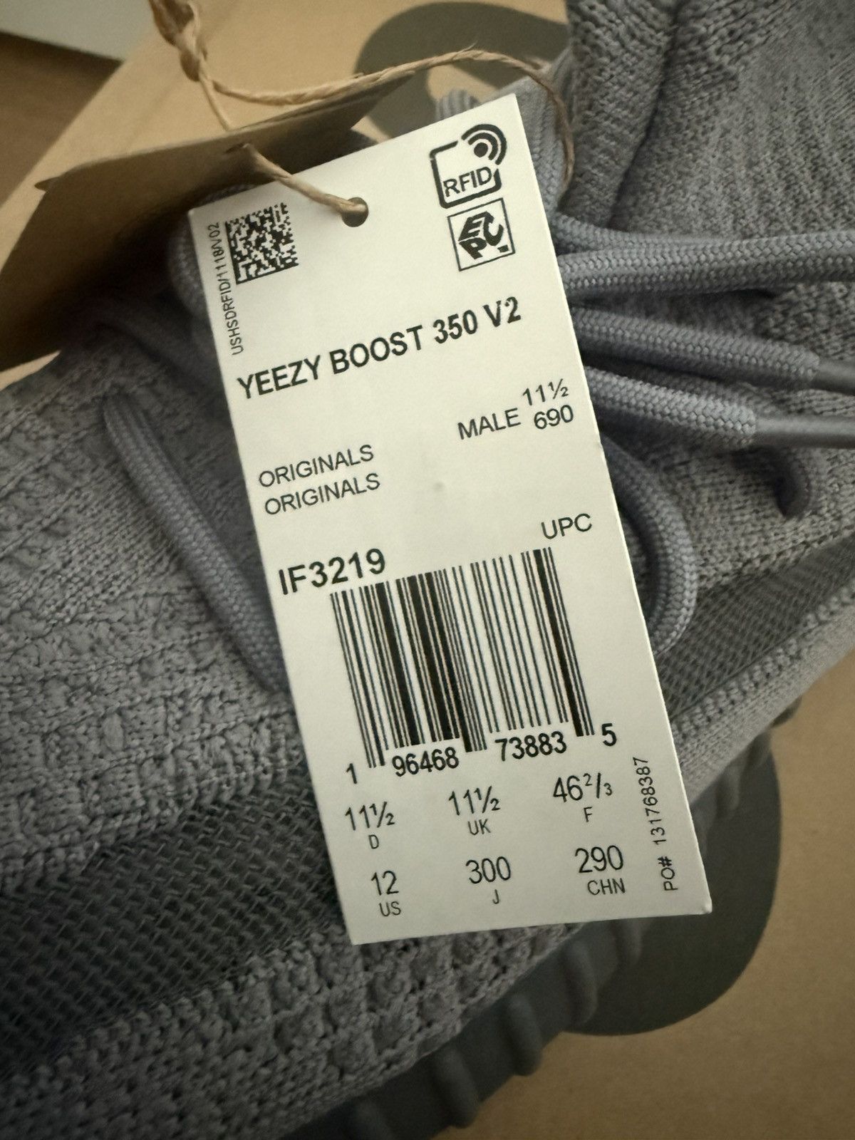 Yeezy Yeezy Boost 350 V2 Steel Grey Size 12 Size US 12 / EU 45 - 10 Thumbnail