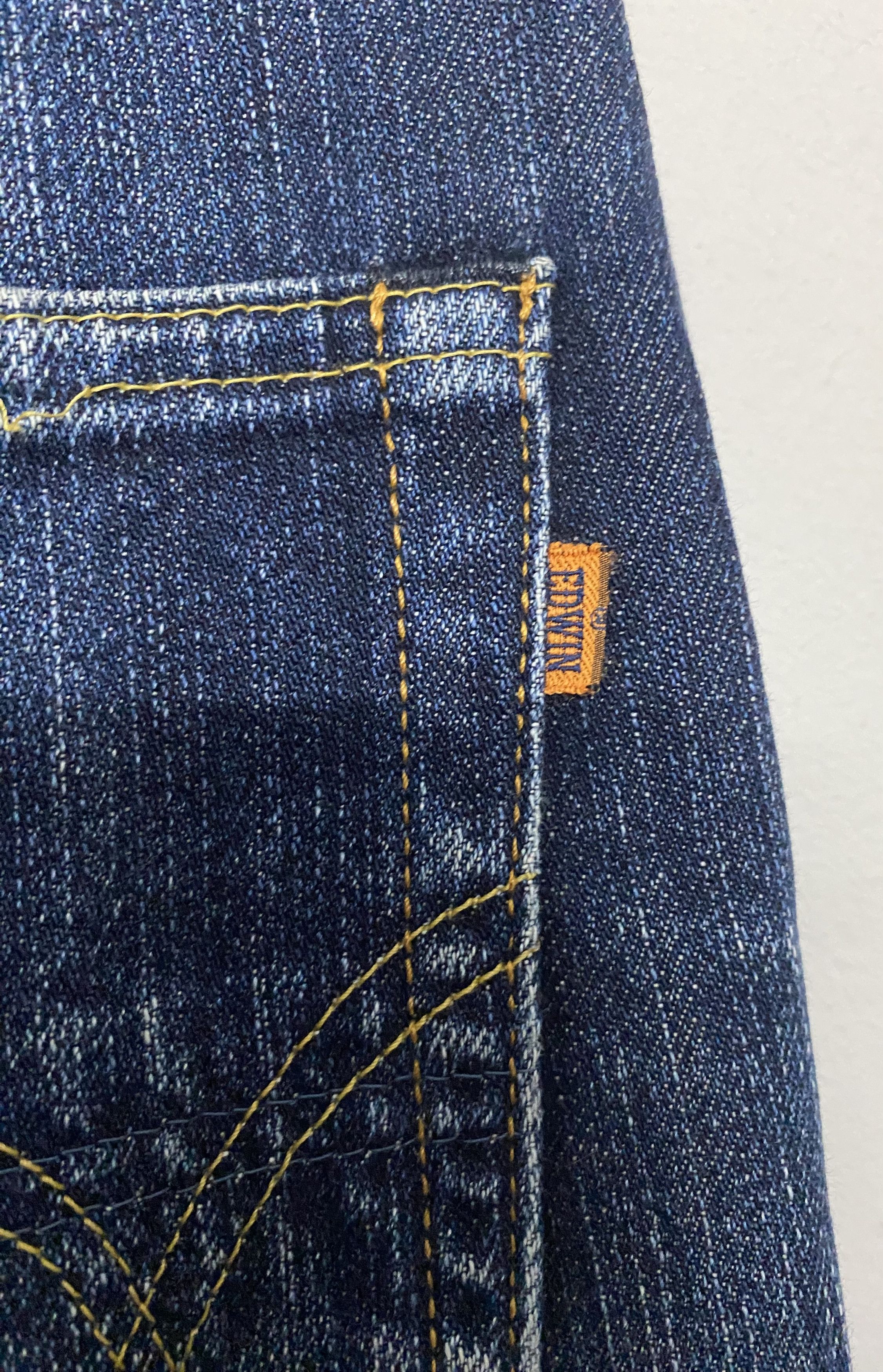 Edwin Vintage EDWIN 505zxx Selvedge Denim Jeans (Japan Made) Size US 32 / EU 48 - 11 Thumbnail