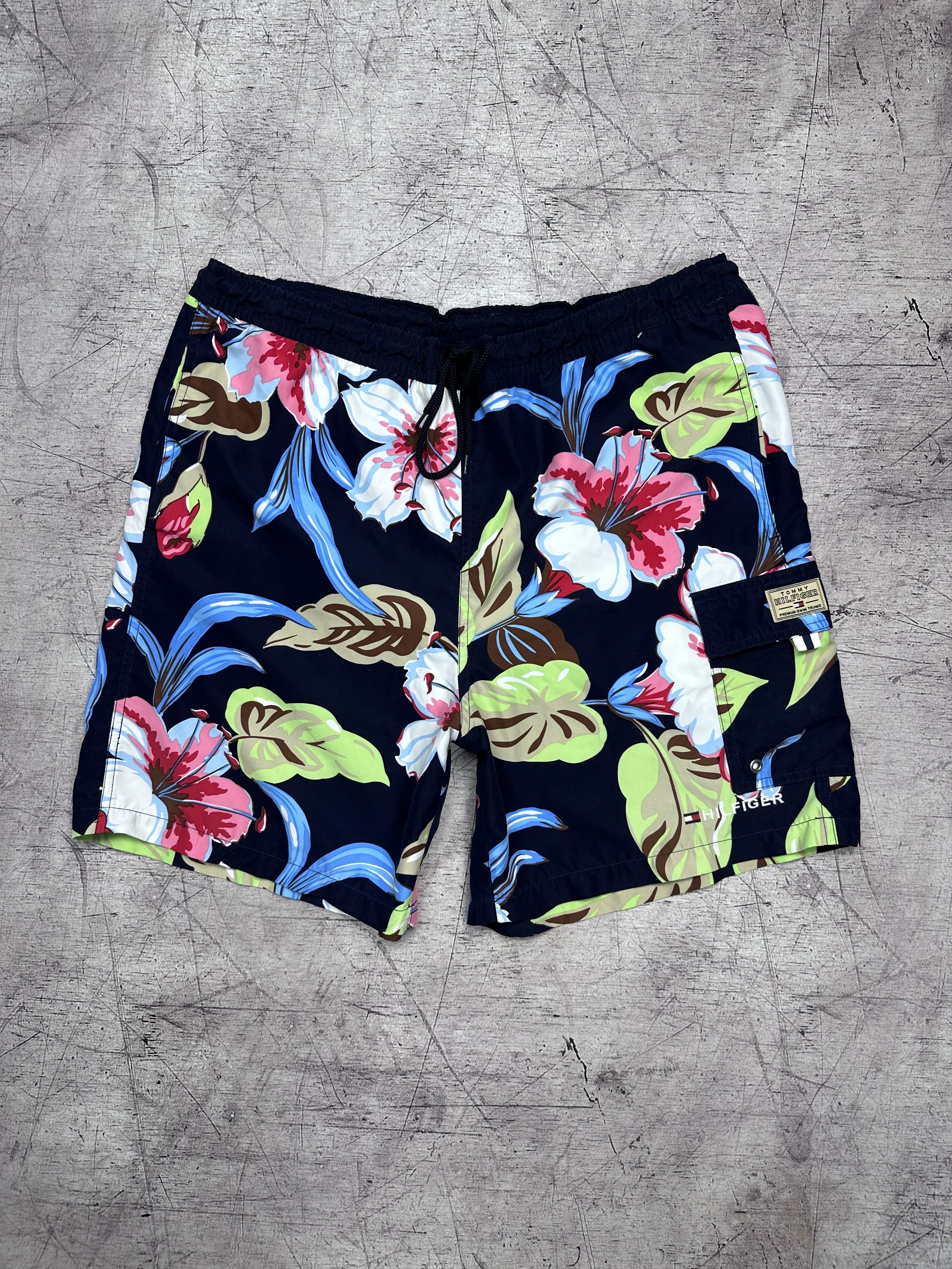 Tommy Hilfiger Tommy Hilfiger Vintage Mens Nylon Swim Shorts Size US 32 / EU 48 - 1 Thumbnail