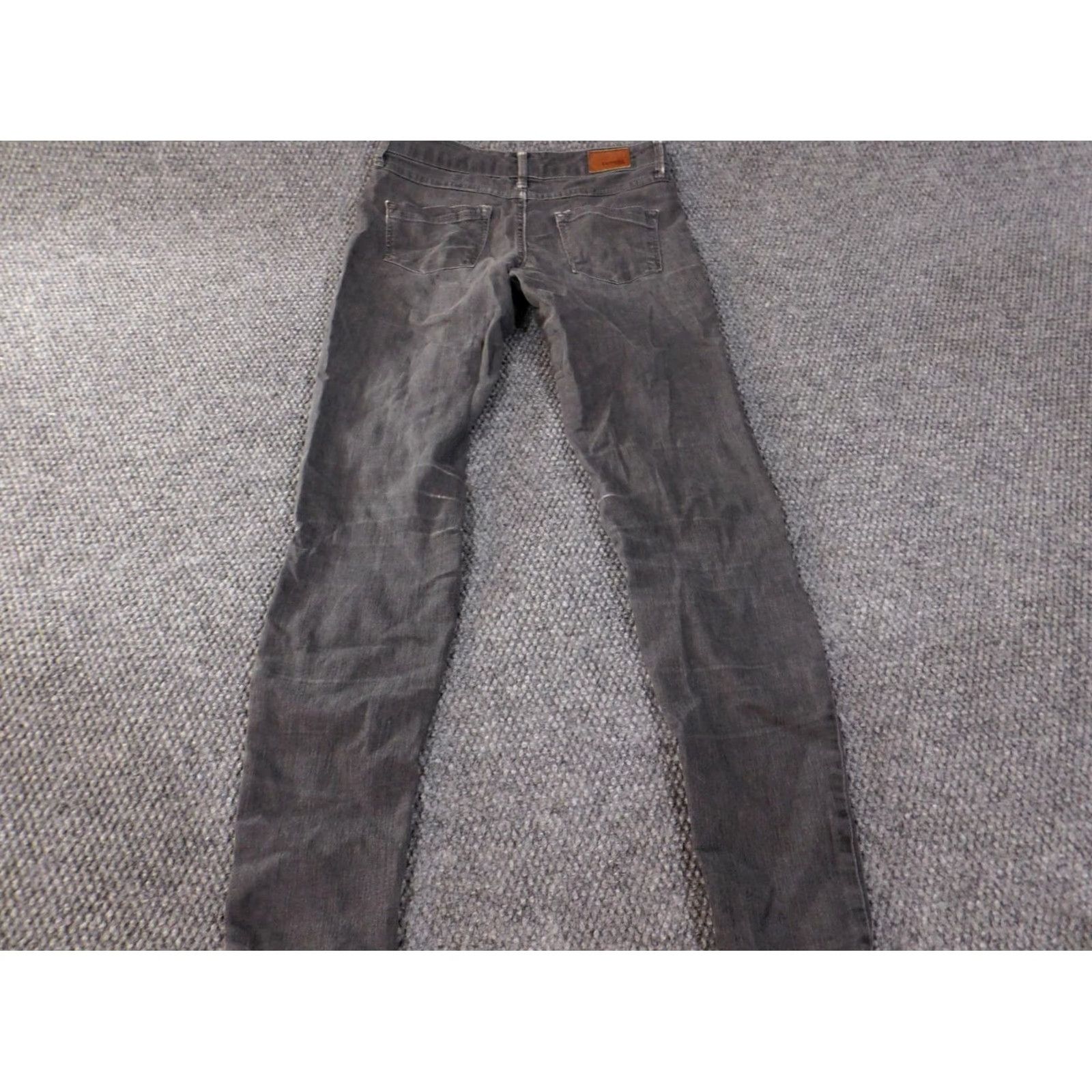 Express express jeans size 2 womens gray denim skinny ankle Size 26" / US 2 / IT 38 - 5 Thumbnail