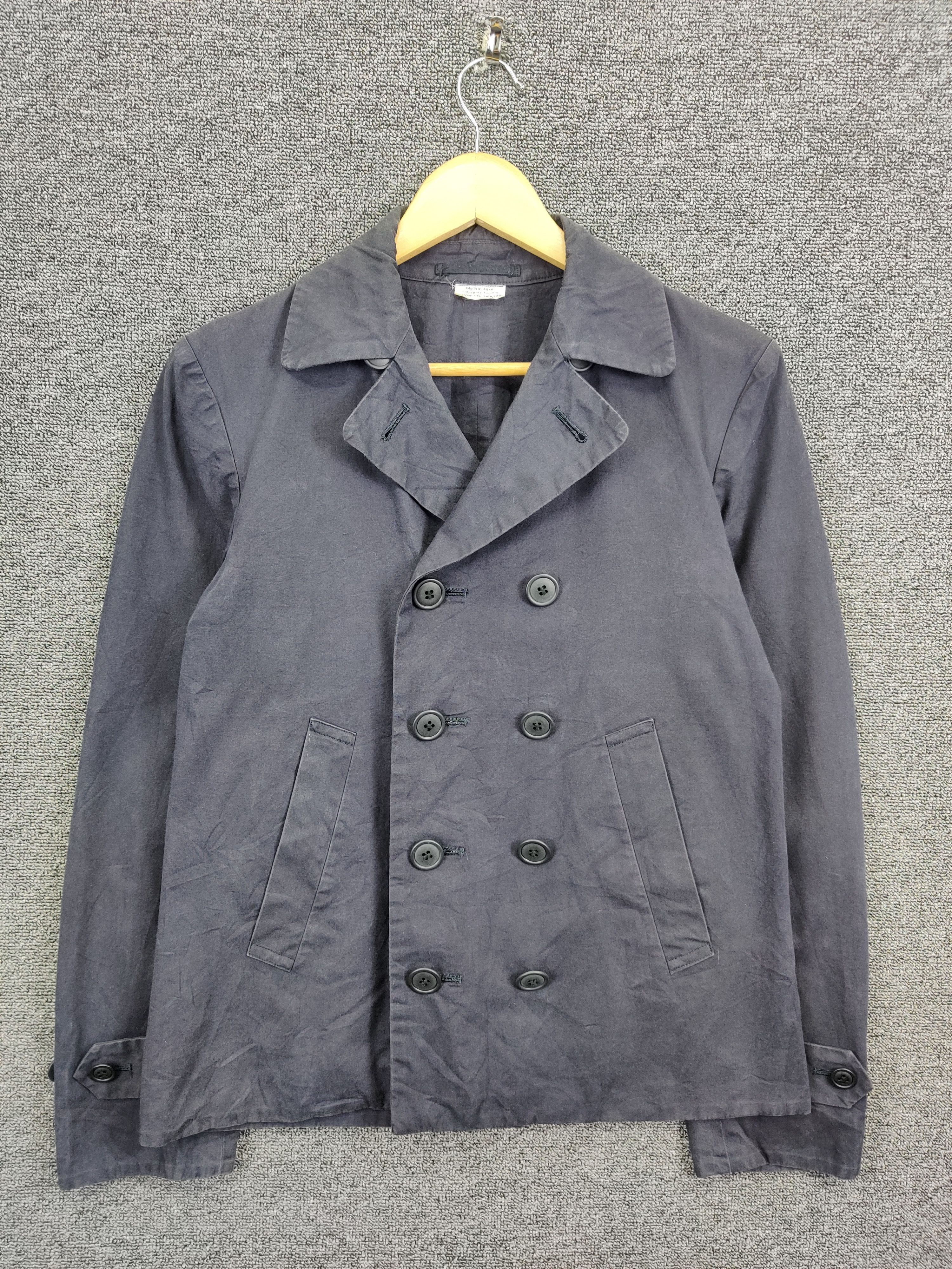 Comme des Garcons Vintage Comme Des Garcons Homme Plus Double Breasted Jacket Size US XS / EU 42 / 0 - 1 Thumbnail