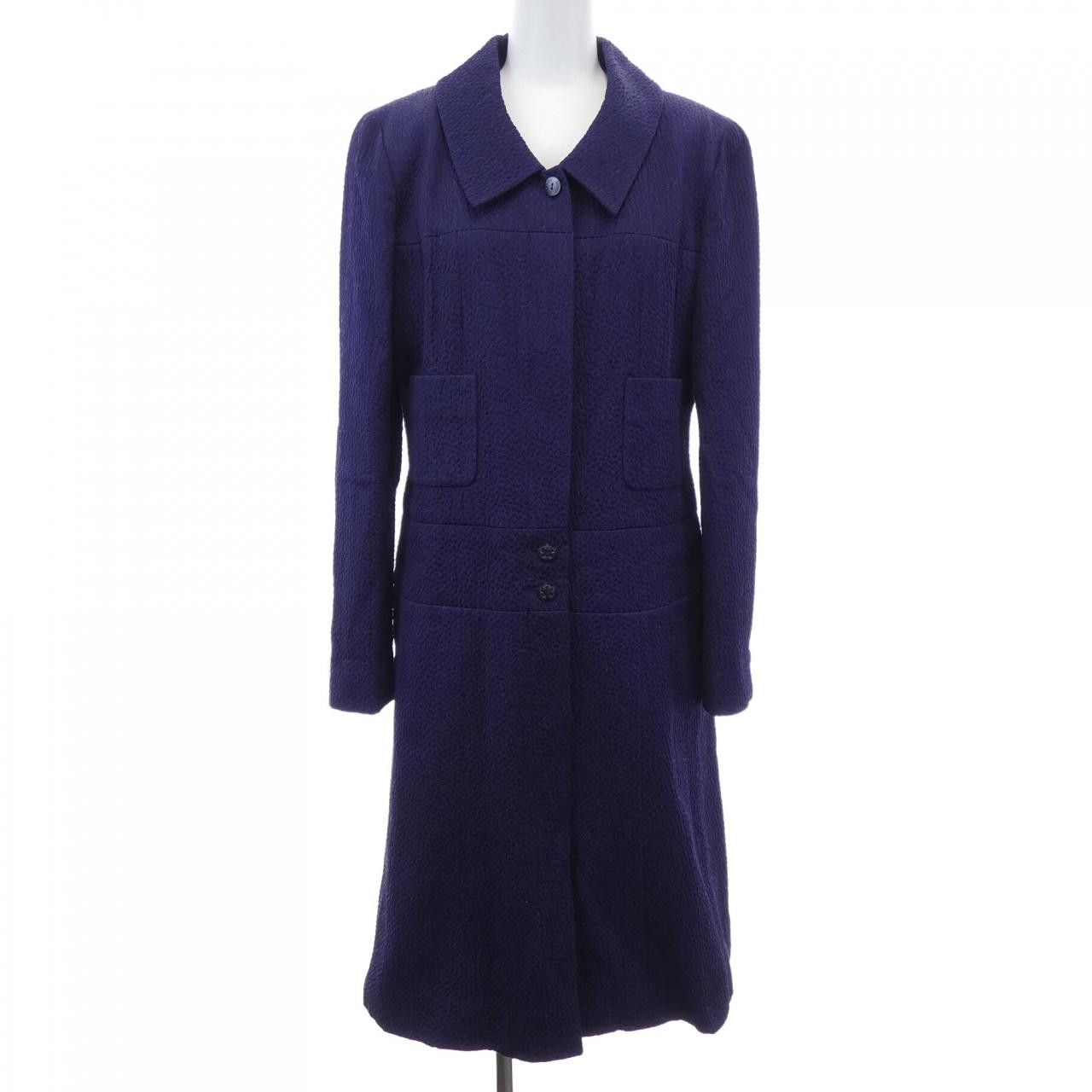 Chanel Chanel Chanel P17141V09720 01P Wool Coat Textile Outerwear P17141V09720 01P DUTY FREE for USA Size ONE SIZE - 1 Thumbnail
