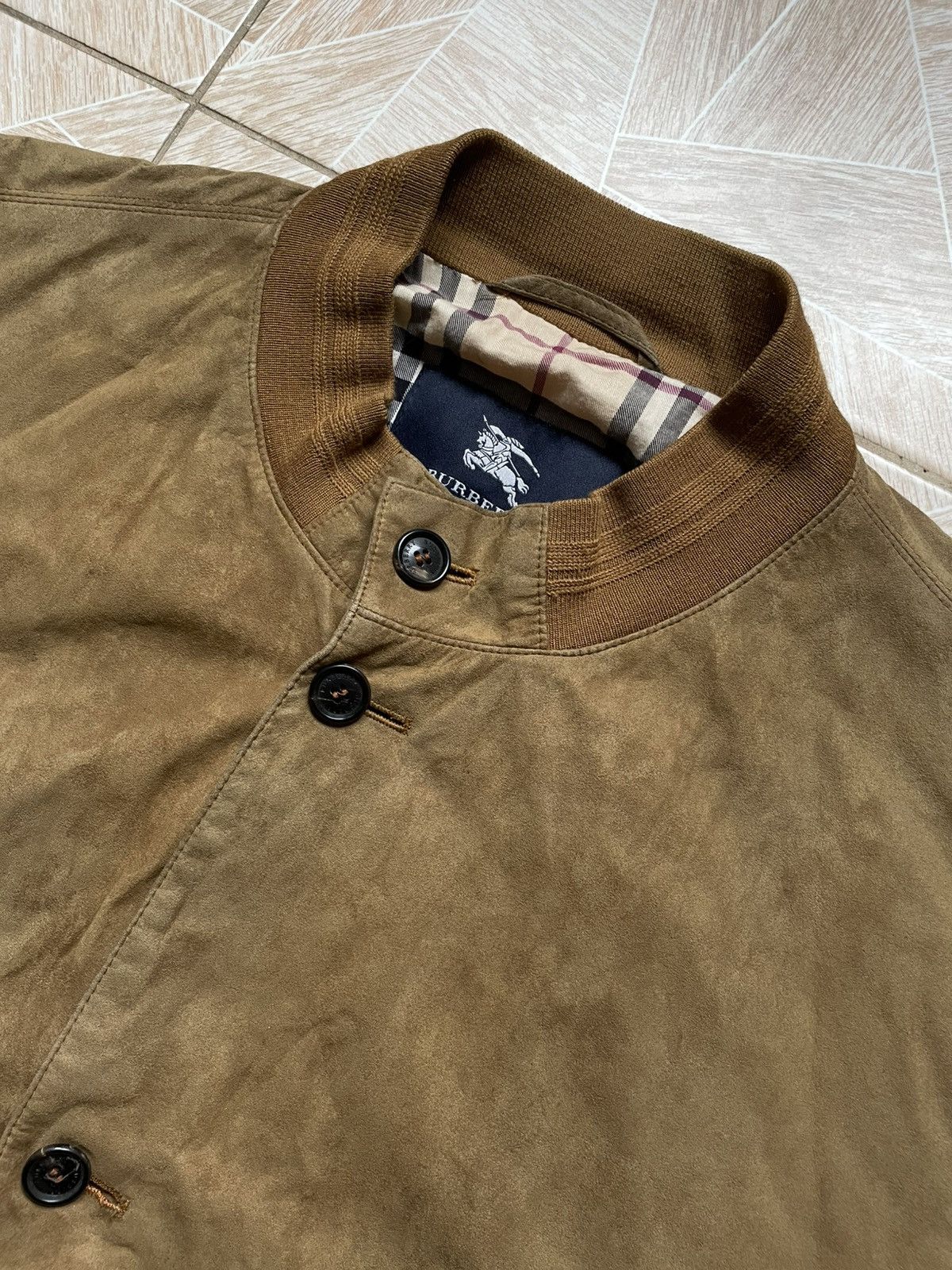 Burberry × Vintage Vintage Casual Burberry London England Nova Check Jacket 56 Size US XL / EU 56 / 4 - 2 Thumbnail