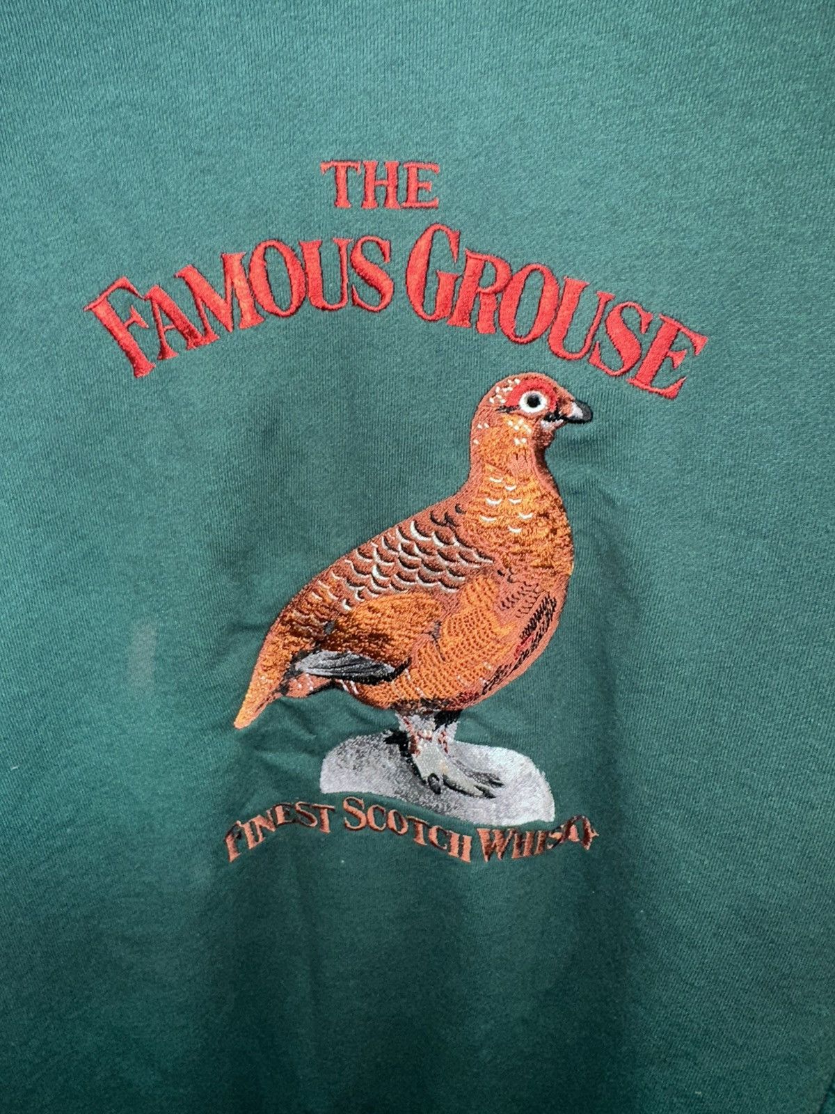 Designer × Vintage The Famous Grouse Crew Neck Size US XL / EU 56 / 4 - 2 Thumbnail