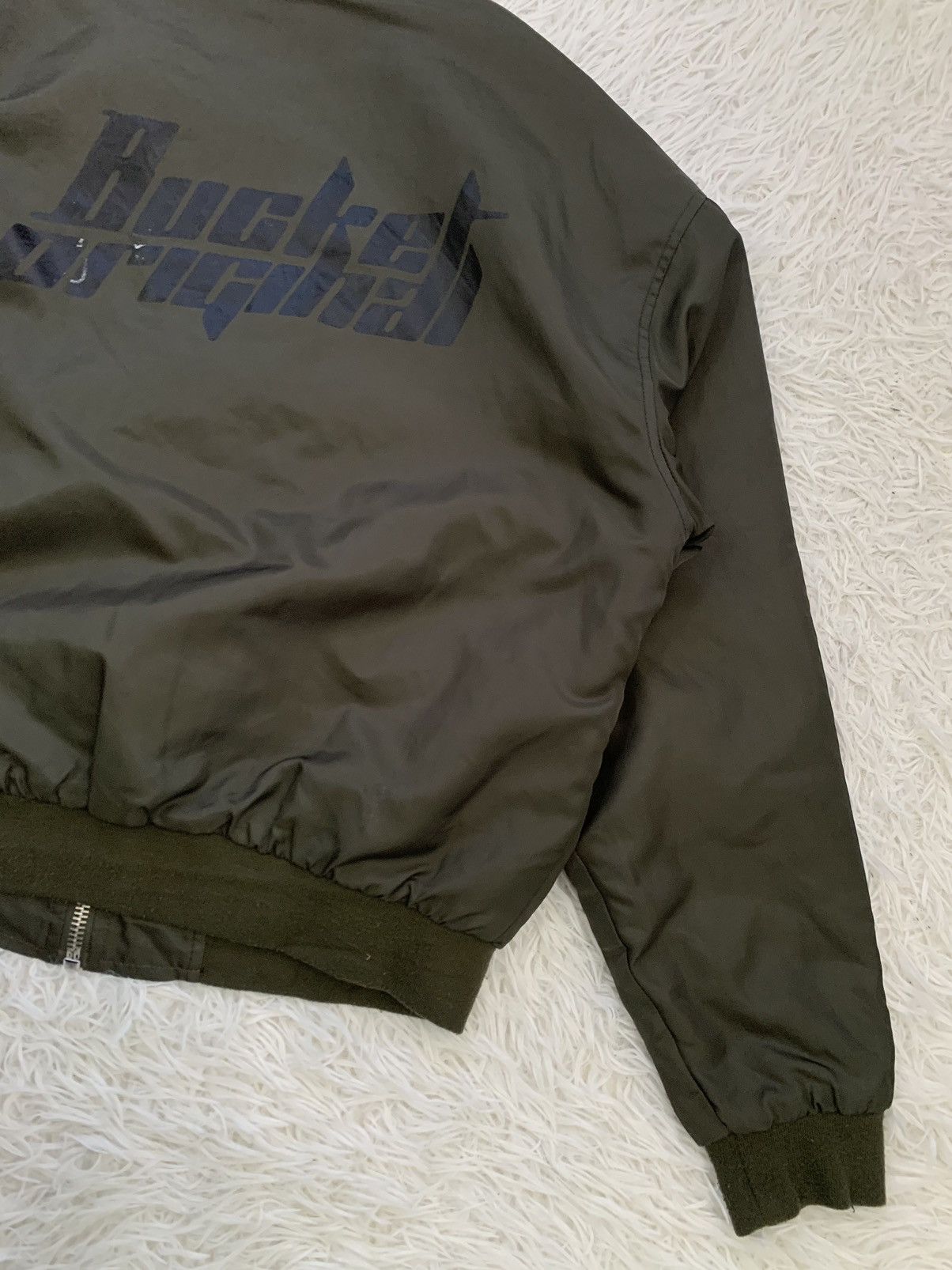 Japanese Brand Bucket Bomber Jacket Size US L / EU 52-54 / 3 - 6 Thumbnail