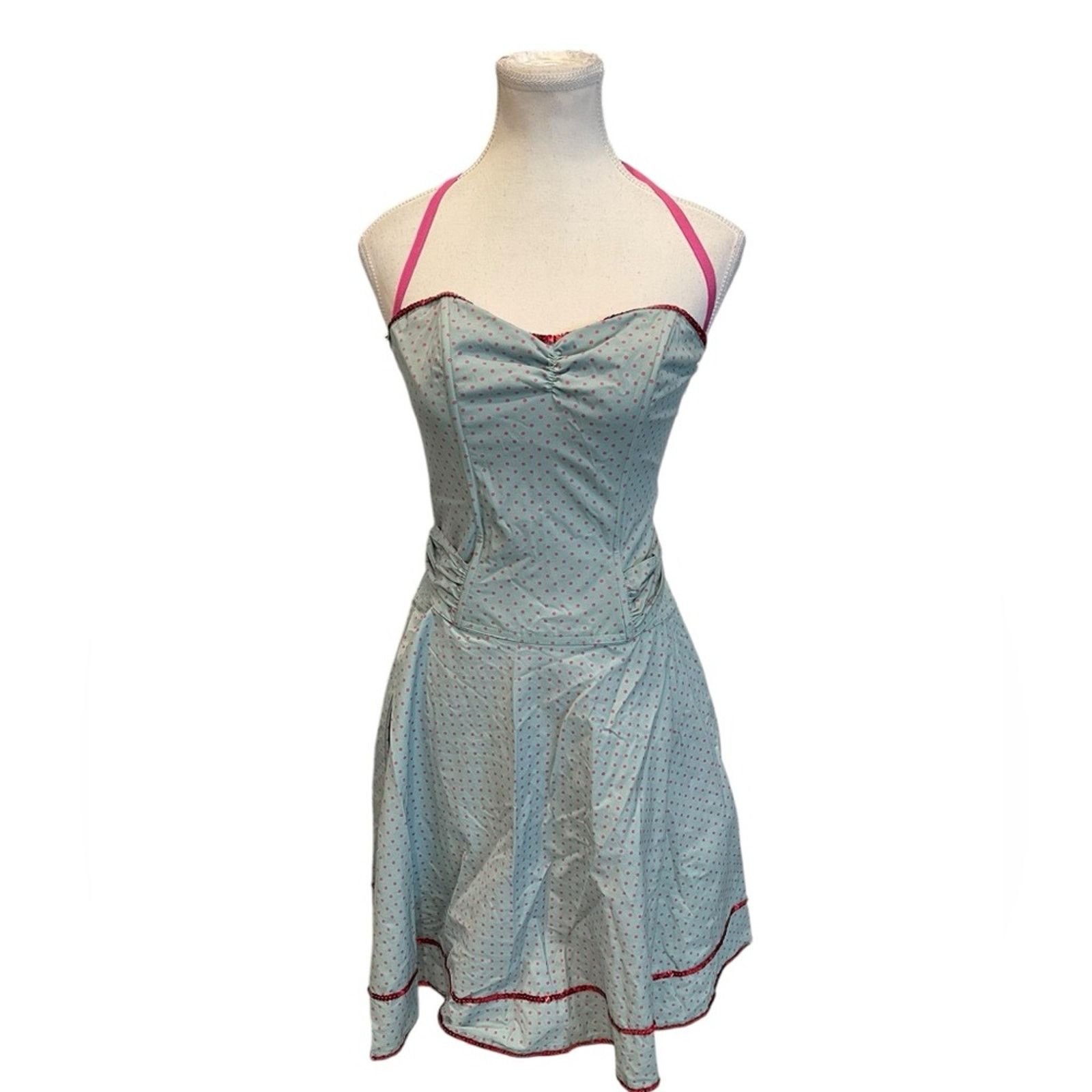 Betsey Johnson VTG Betsey Johnson NY Polka Dot Sequin Retro Pinup Dress Size M / US 6-8 / IT 42-44 - 1 Thumbnail