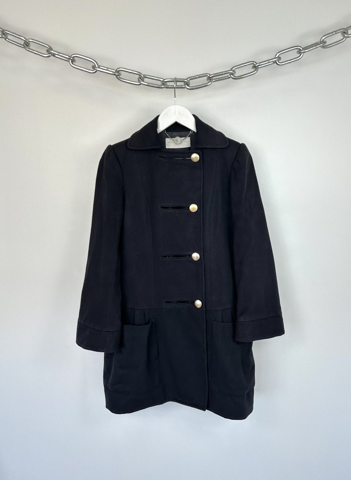 Stella McCartney Vintage Stella McCartney Double Breasted Cashmere Wool Coat Size S / US 4 / IT 40 - 1 Thumbnail