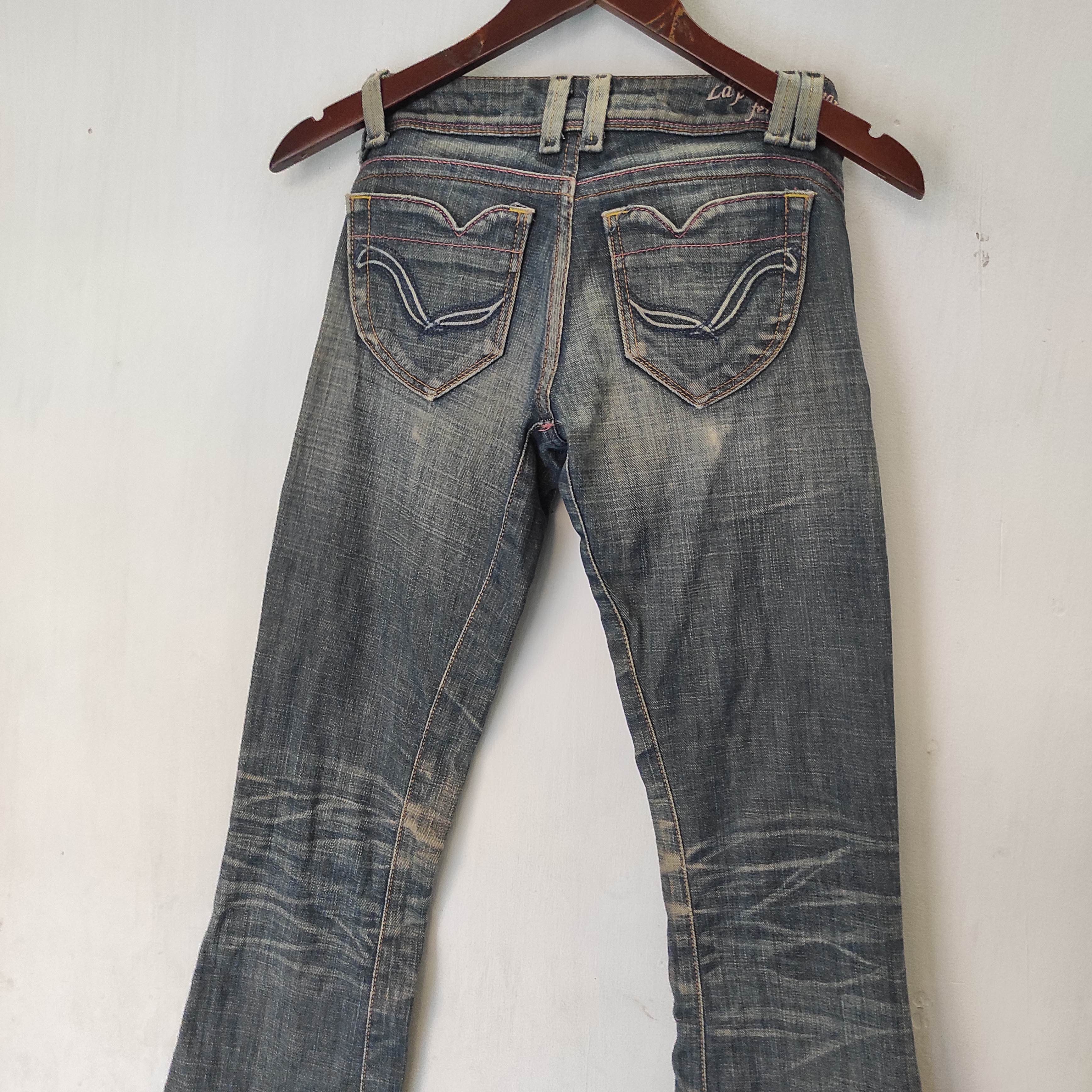 Edwin Flare Jeans Something EDWIN Vienus Jean Low Rise Bootcut Size 26" / US 2 / IT 38 - 16 Thumbnail