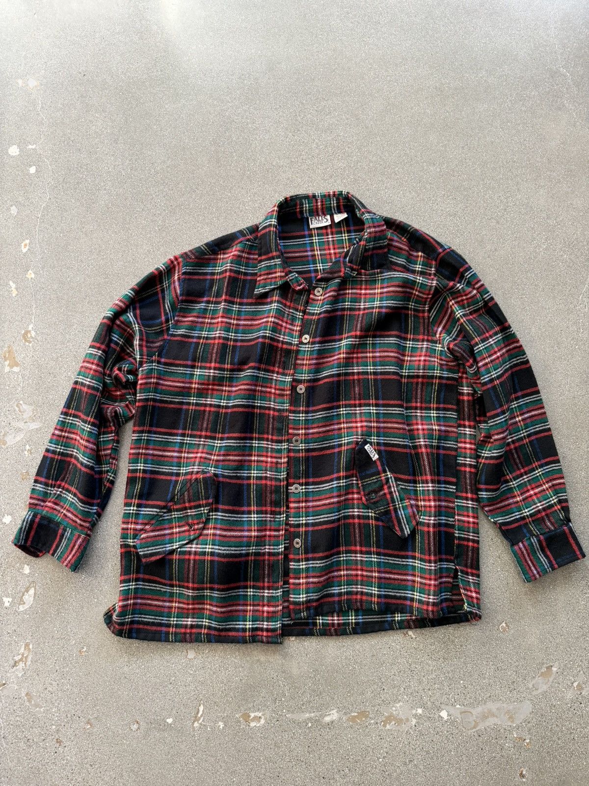 Vintage Falls Creek Vintage Flannel Size US XL / EU 56 / 4 - 1 Thumbnail