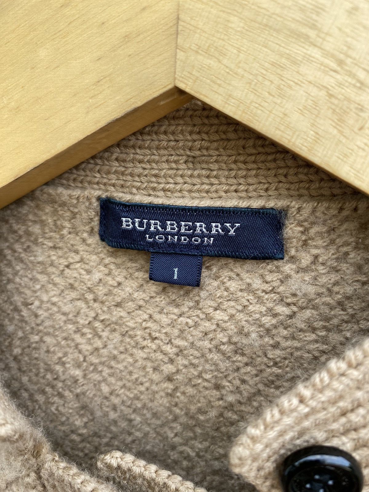 Burberry Burberry London Knit Coat Field Jacket Vintage Heritage Look Size XS / US 0-2 / IT 36-38 - 11 Thumbnail