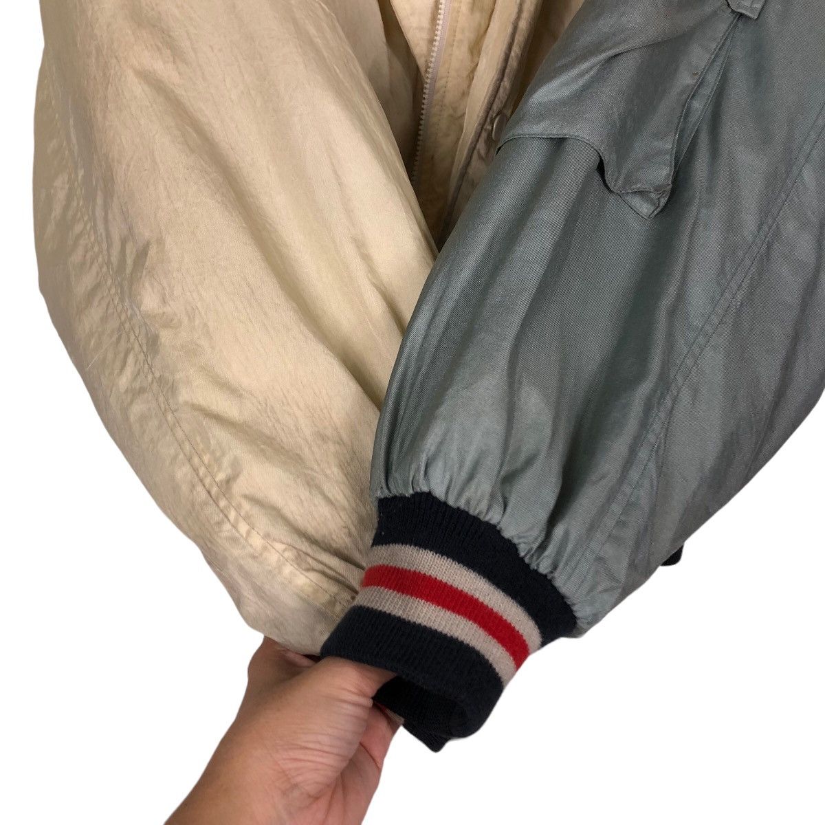 Japanese Brand Vintage Bondage Bomber Jacket Takezo Asa Big Logo Spell Out Size US M / EU 48-50 / 2 - 15 Thumbnail