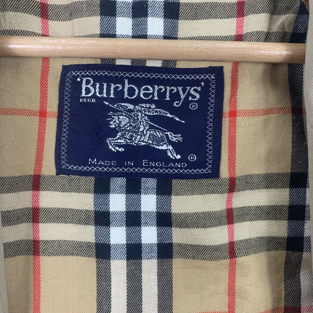 Burberry Vintage BURBERRY LONDON Nova Checks Trench Coat Parka Size US S / EU 44-46 / 1 - 9 Thumbnail