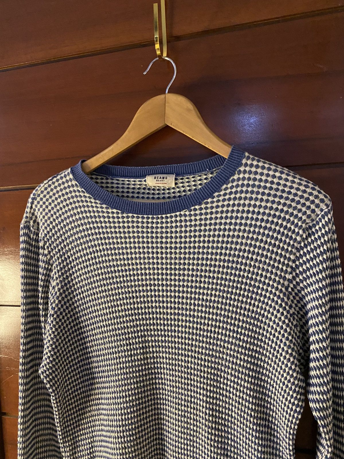 Beams Plus Beams Heart Knitted Sweater Size M / US 6-8 / IT 42-44 - 1 Thumbnail
