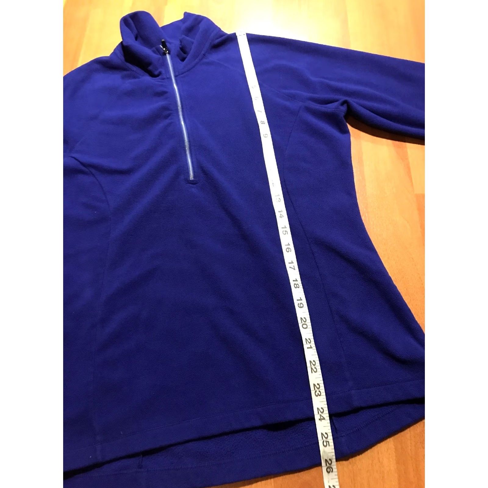 Vintage Lucy Activewear Fleece 1/2 Zip Pullover Jacket M Purple Women Jacket Size M / US 6-8 / IT 42-44 - 4 Thumbnail