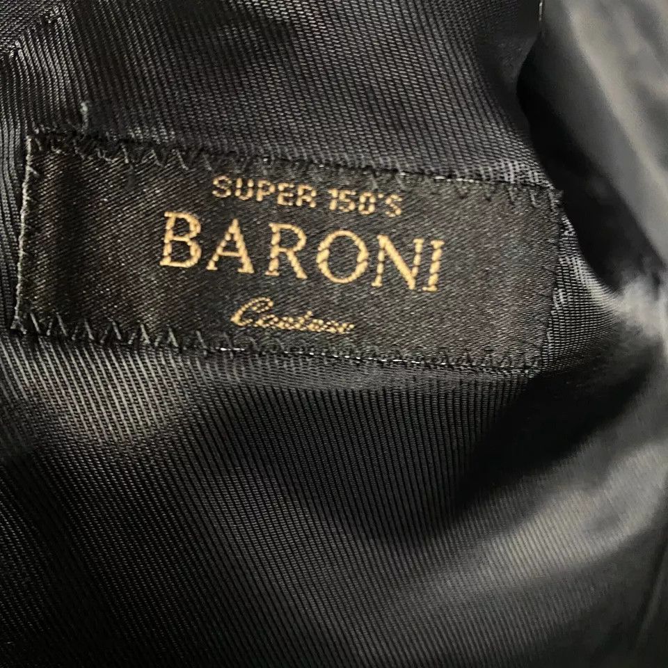 Other Baroni Blazer Suit Men's Size 40S Gray Adults 3 Buttons Size 40S - 7 Thumbnail