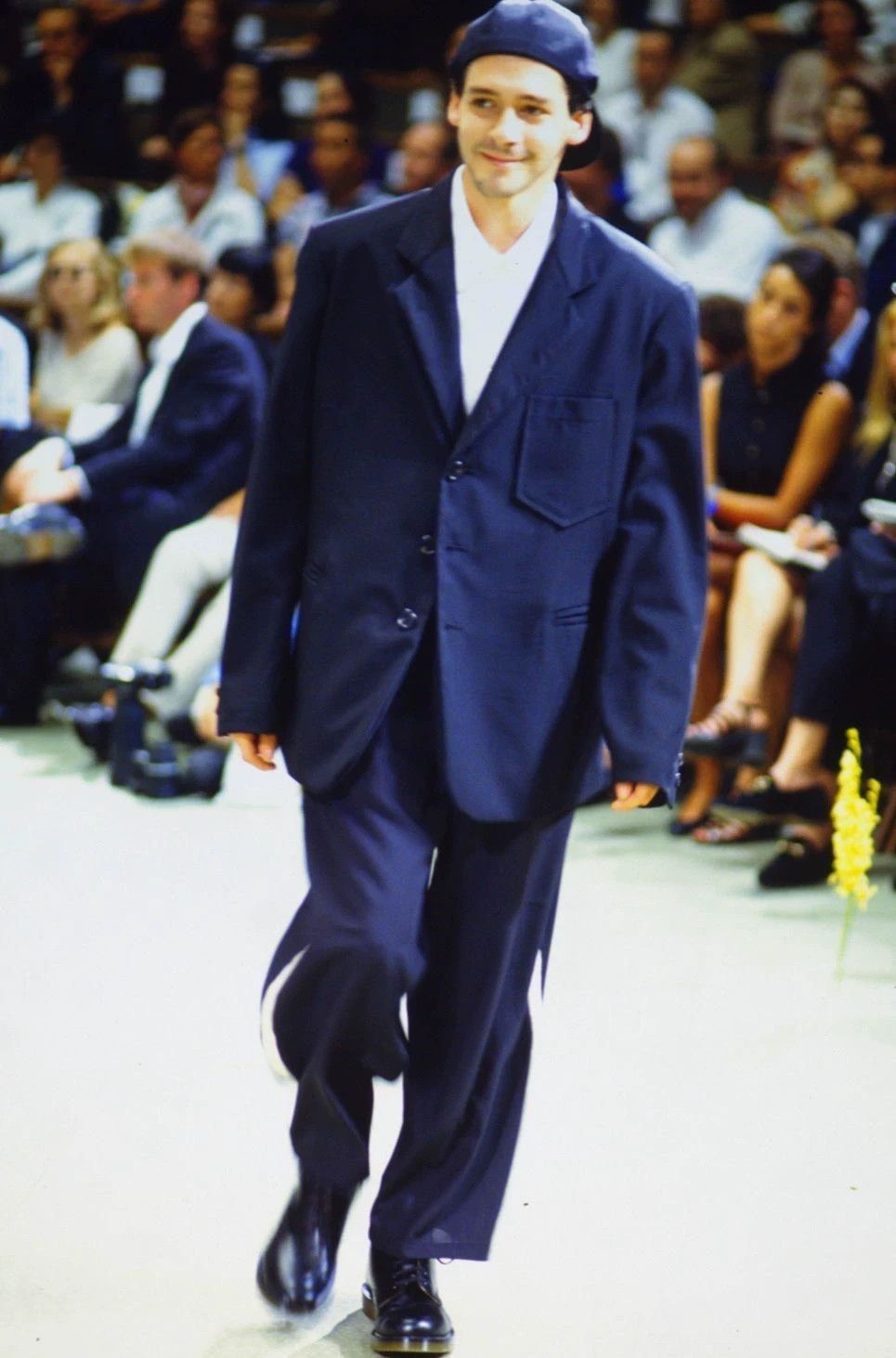 Yohji Yamamoto Yohji Yamamoto 1996SS Flower & Boy Thick Canvas Jacket M Size US M / EU 48-50 / 2 - 8 Thumbnail