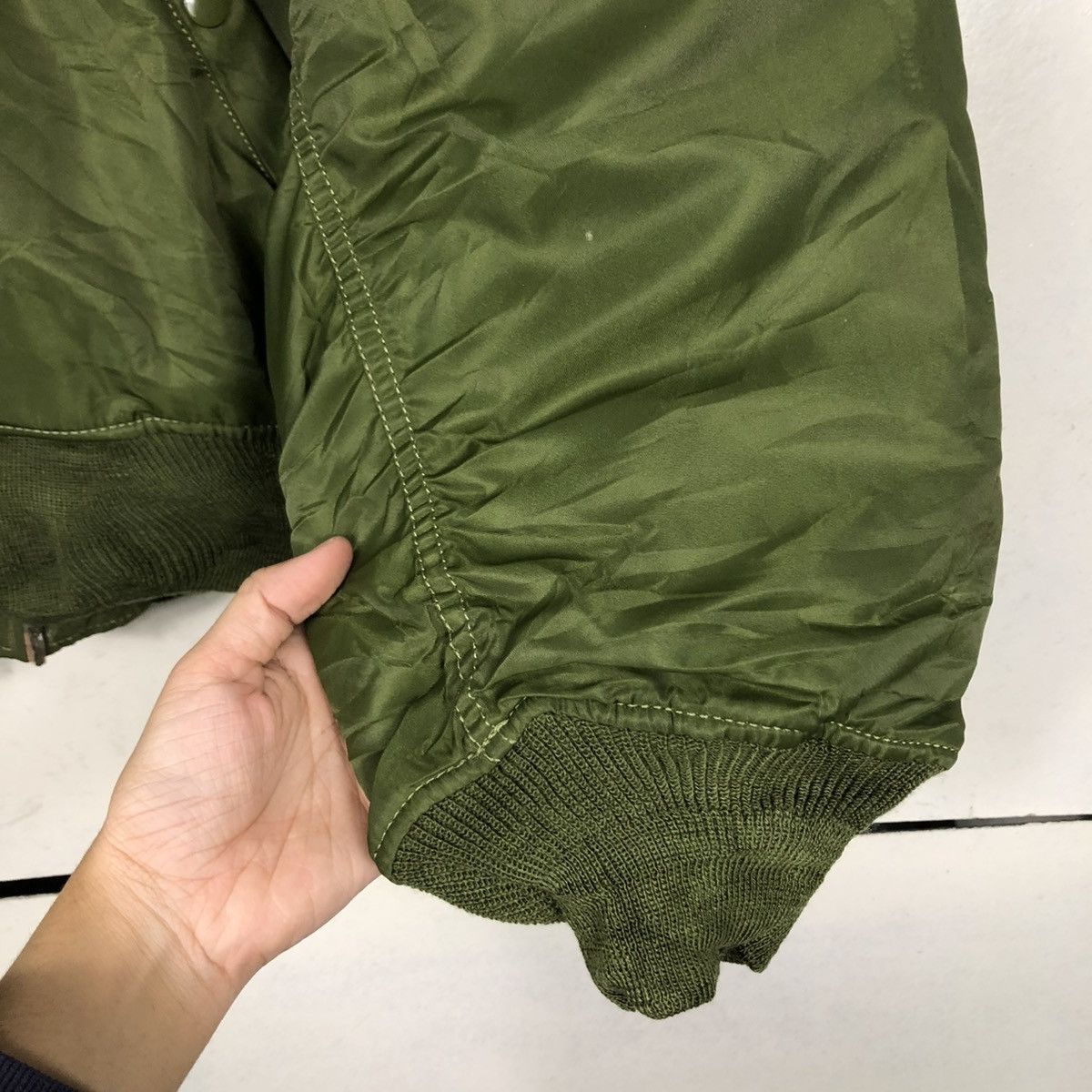 Vintage 🔥VINTAGE BOMBER JACKET MILITARY XENON AIR FORCE US NAVY Size US M / EU 48-50 / 2 - 18 Thumbnail