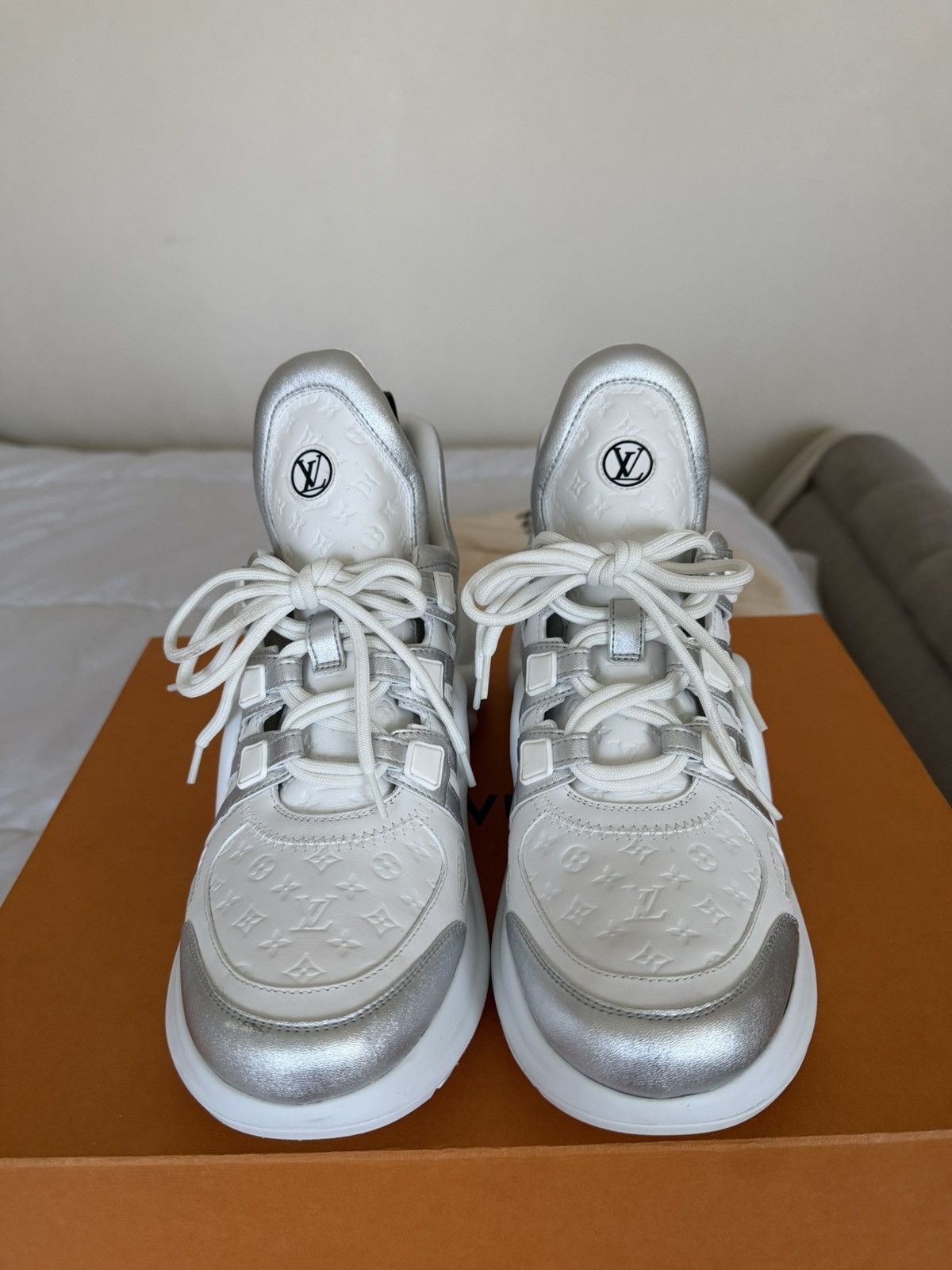 Louis Vuitton Louis Vuittion Archlight Sneakers Size US 12 / IT 42 - 6 Thumbnail