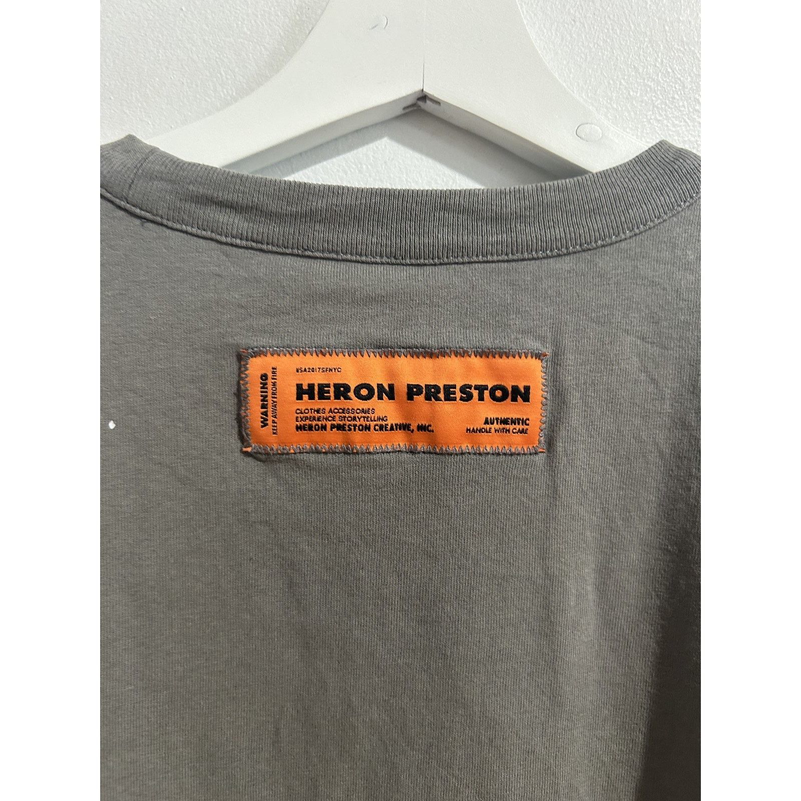 Heron Preston Heron Preston Misprinted Swan Tee Size Medium Size US M / EU 48-50 / 2 - 3 Thumbnail