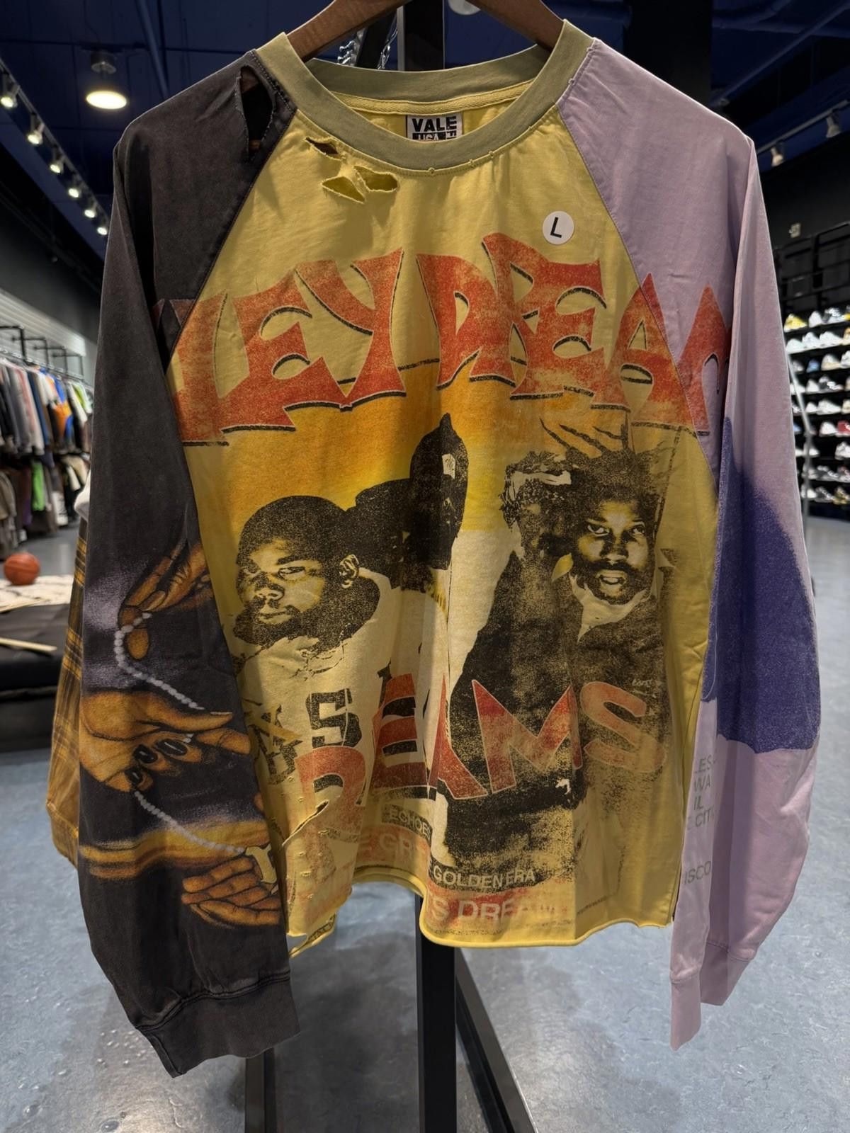 Vale Valley Multicolored Long Sleeve Tee Black Size Large Size L / US 10 / IT 46 - 7 Thumbnail