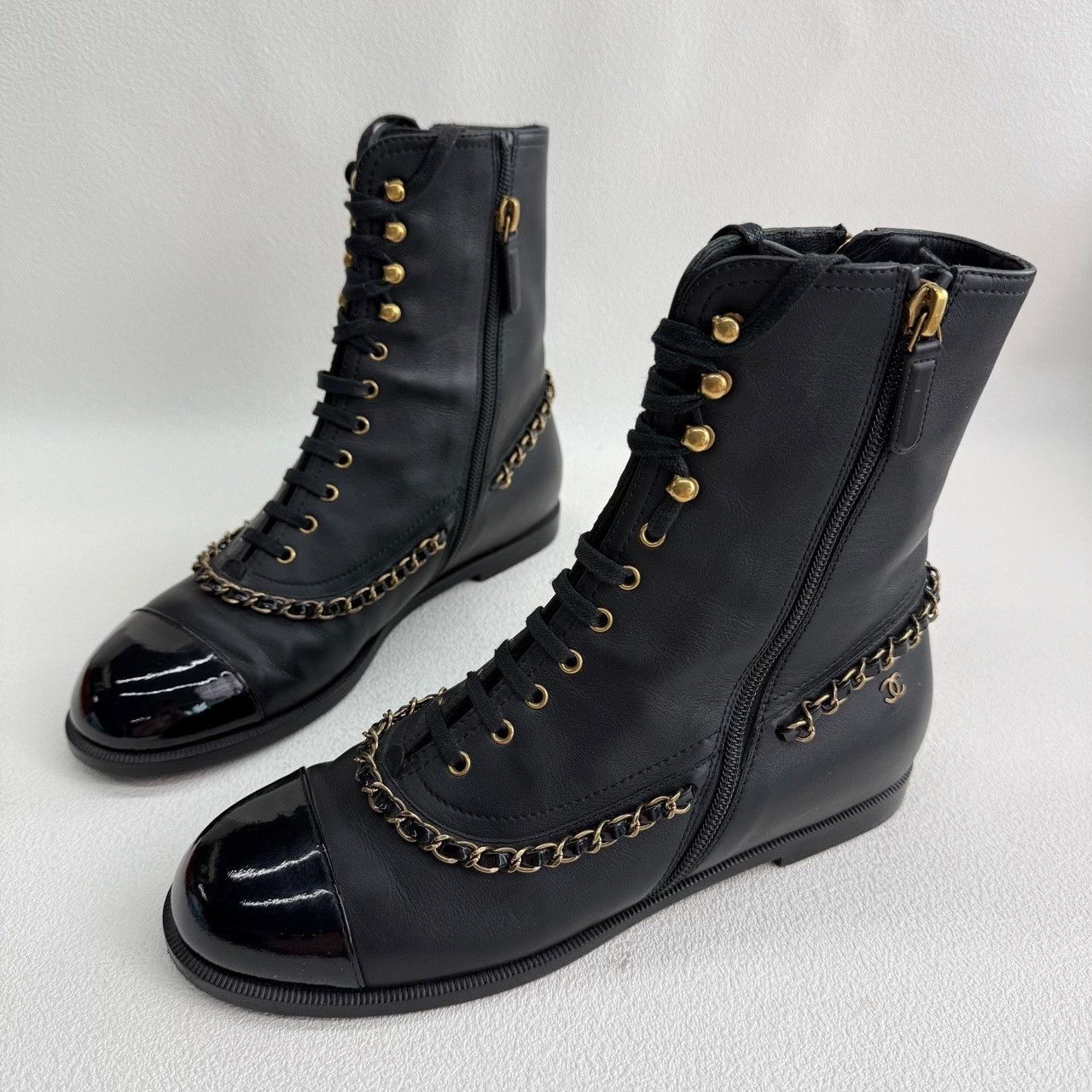 Chanel Chanel Retro Black Boots us_7-5 Women Size US 7.5 / IT 37.5 - 1 Thumbnail