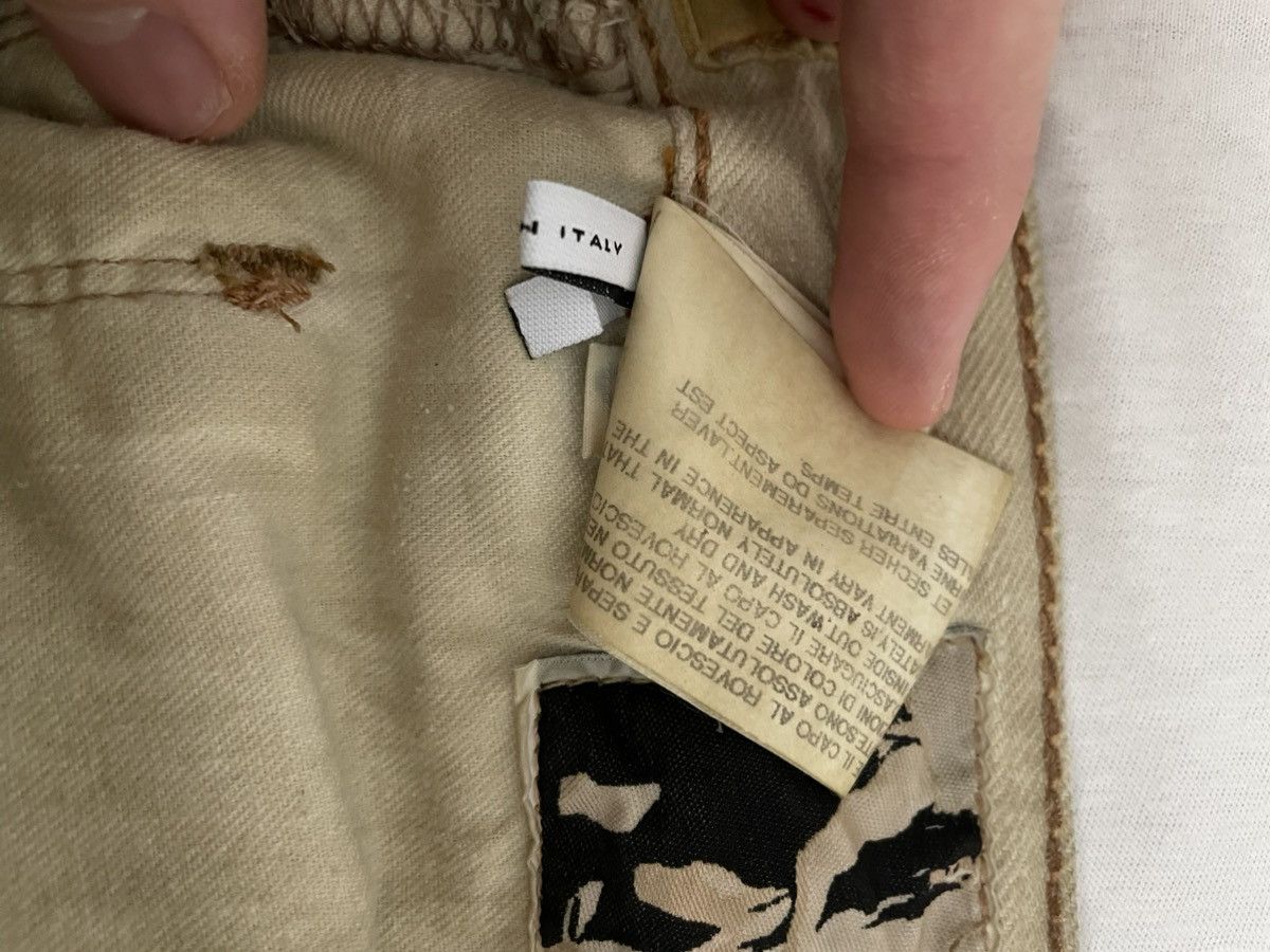 Rick Owens Rick Owens DRKSHDW SS09 Detroit Dirty White Denim Size US 27 - 6 Thumbnail