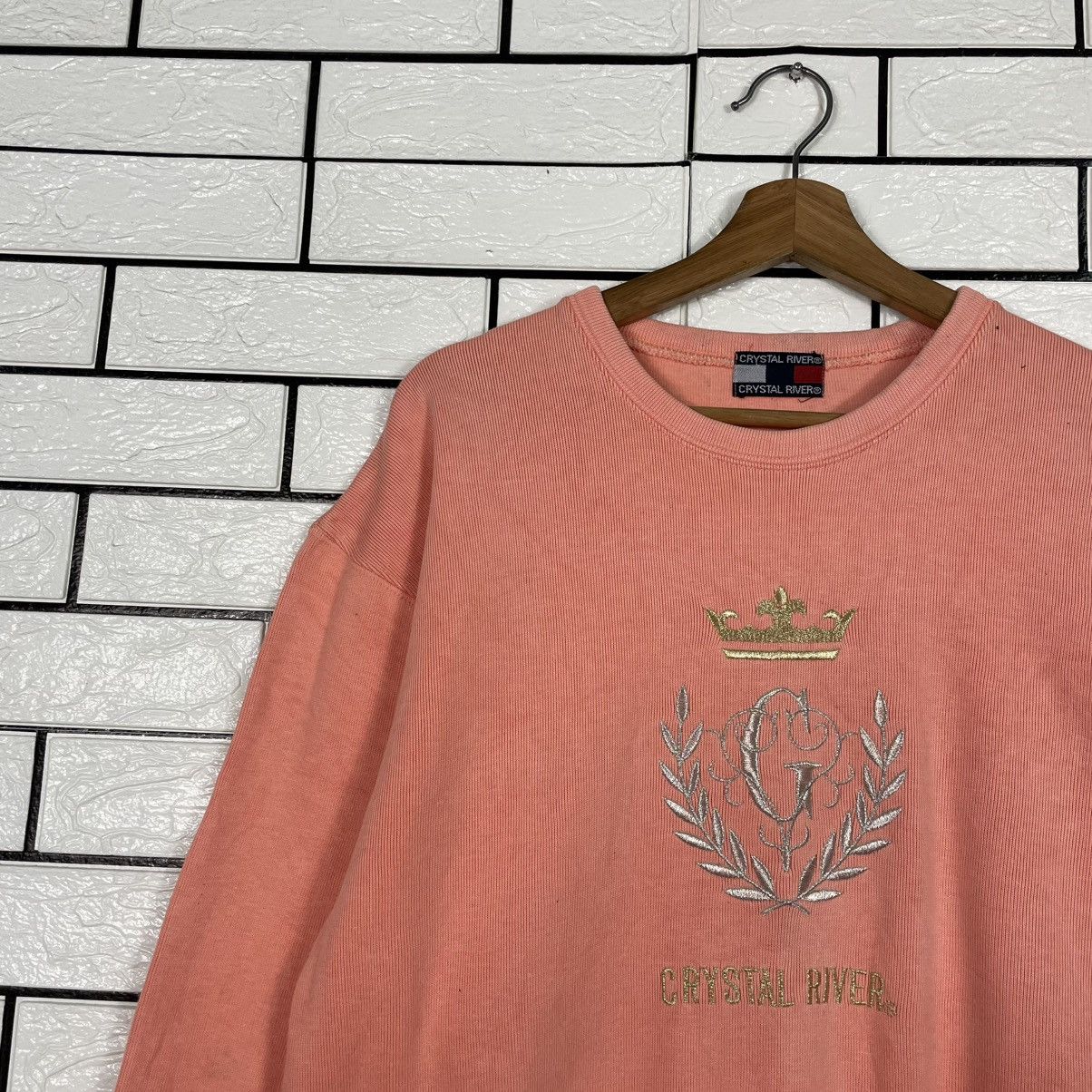Japanese Brand Vintage Crystal River Big Logo Sweatshirt Size US M / EU 48-50 / 2 - 6 Thumbnail