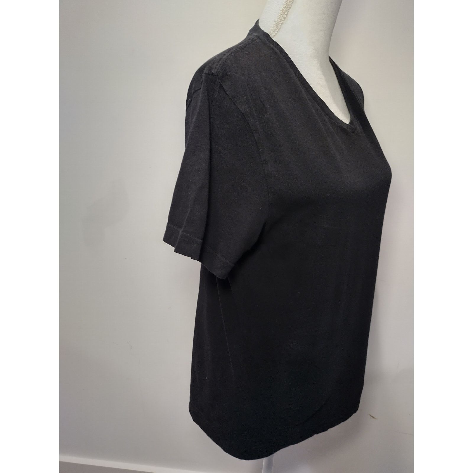 H&M L.O.G.G. H&M Womens T-Shirt Original V-Neck Short Sleeves Size M / US 6-8 / IT 42-44 - 4 Thumbnail