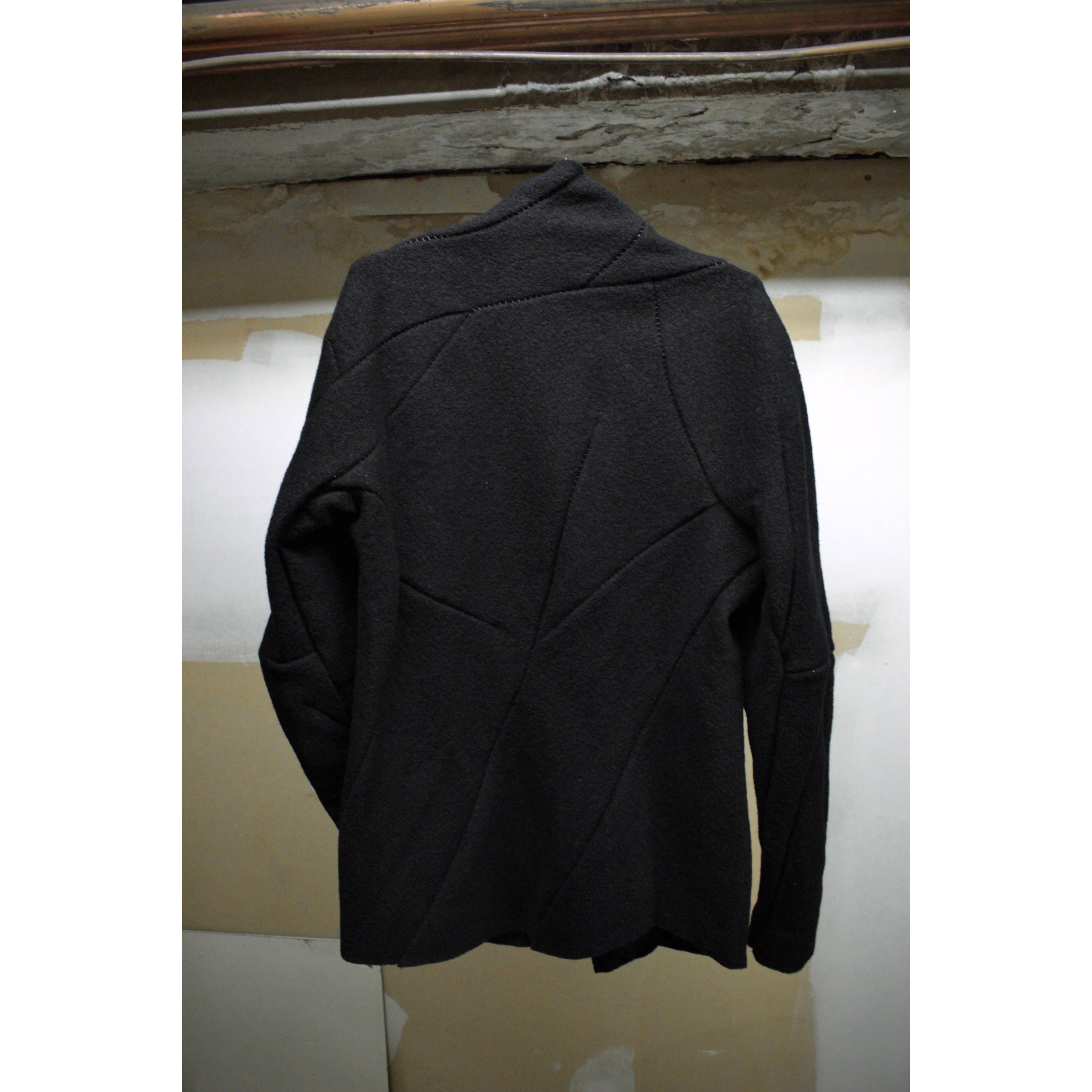 Leon Emanuel Blanck LEON EMANUEL BLANCK Wool Overlock Distortion Strait Jacket Size US S / EU 44-46 / 1 - 6 Thumbnail