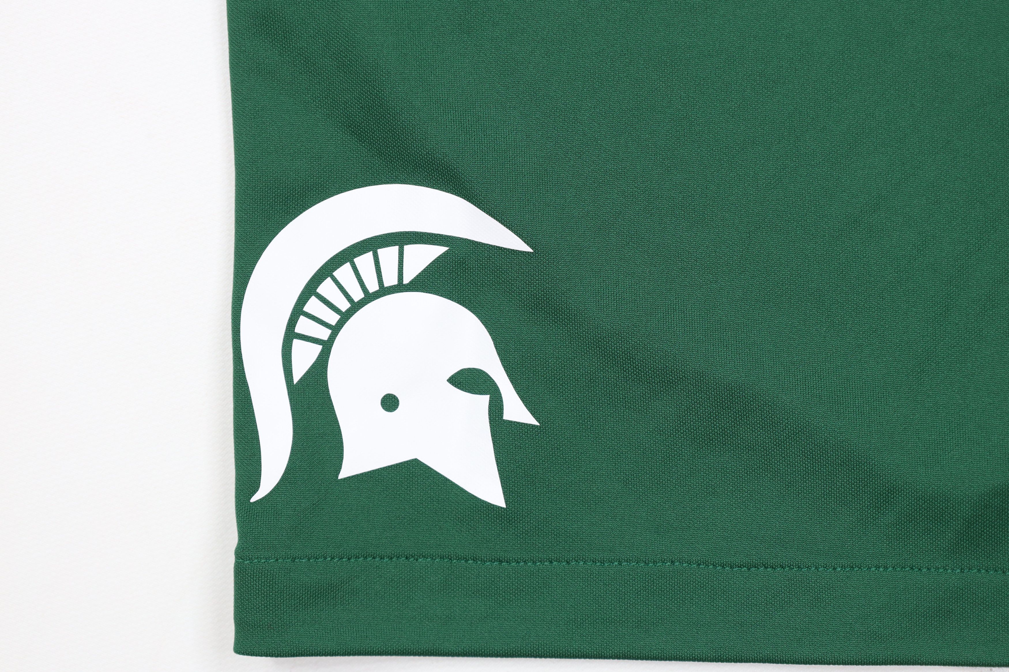 Nike × Vintage Nike Michigan State University Running Jogging Soccer Shorts Size US 34 / EU 50 - 6 Thumbnail