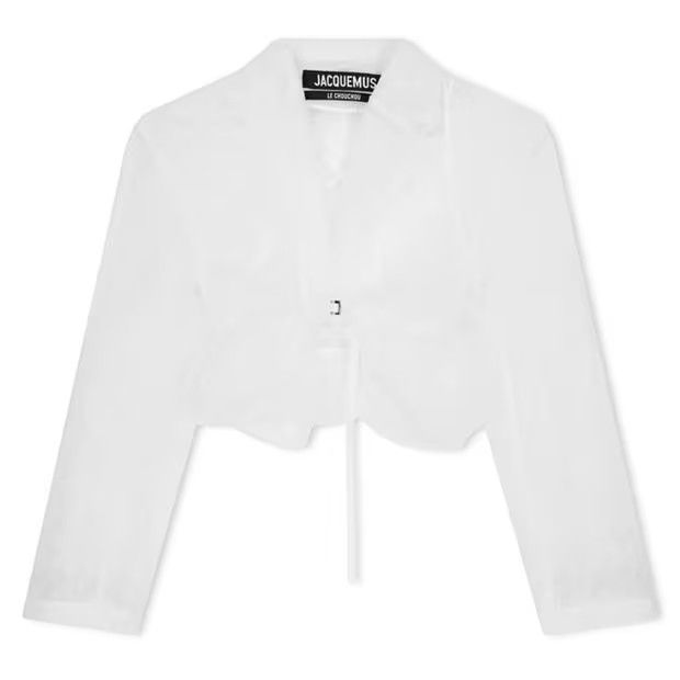Jacquemus o1g2r1mq1024 Shirt in White Size XS / US 0-2 / IT 36-38 - 1 Thumbnail