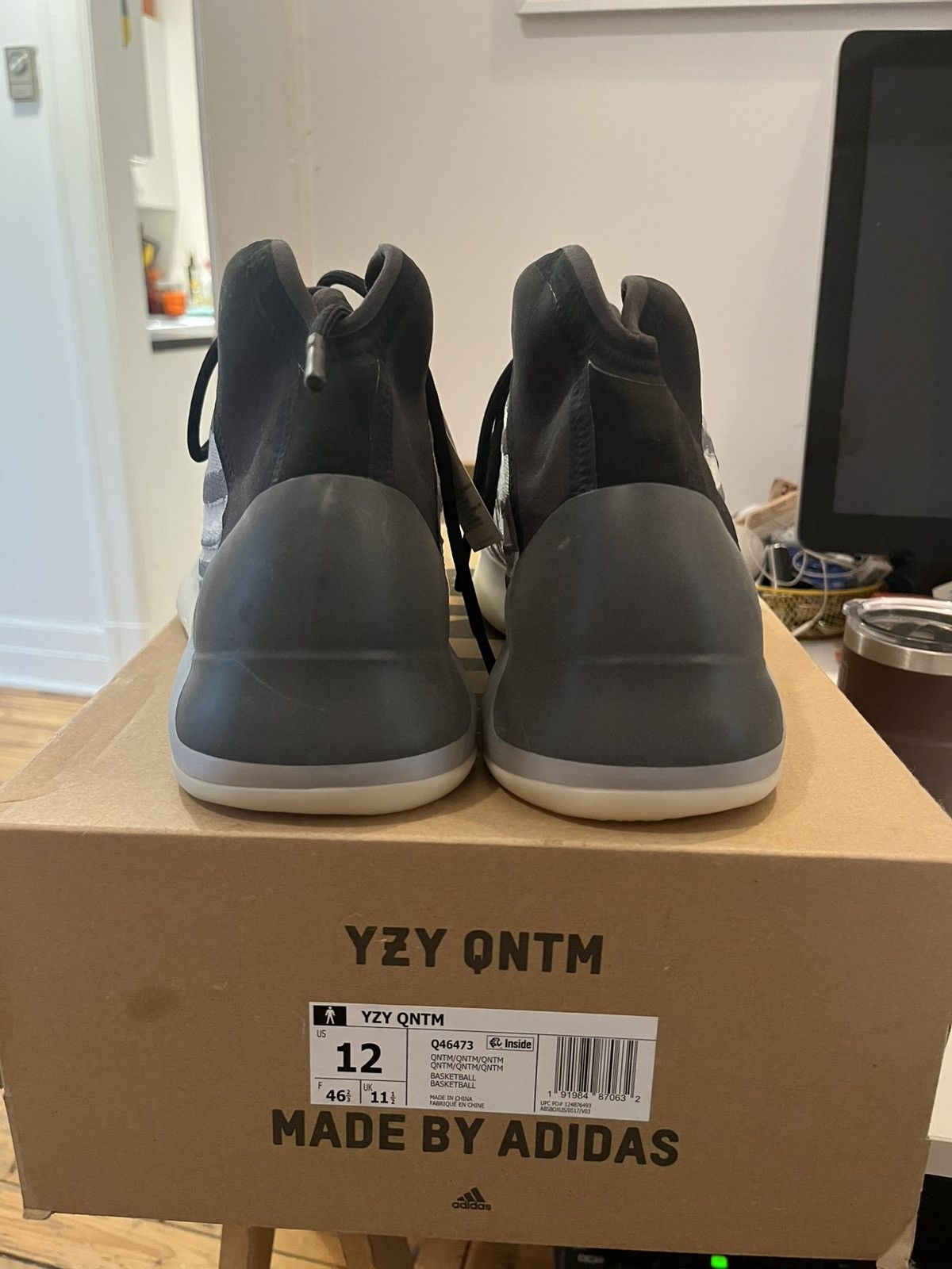 Adidas × Kanye West YZY QNTM Size US 12 / EU 45 - 4 Thumbnail