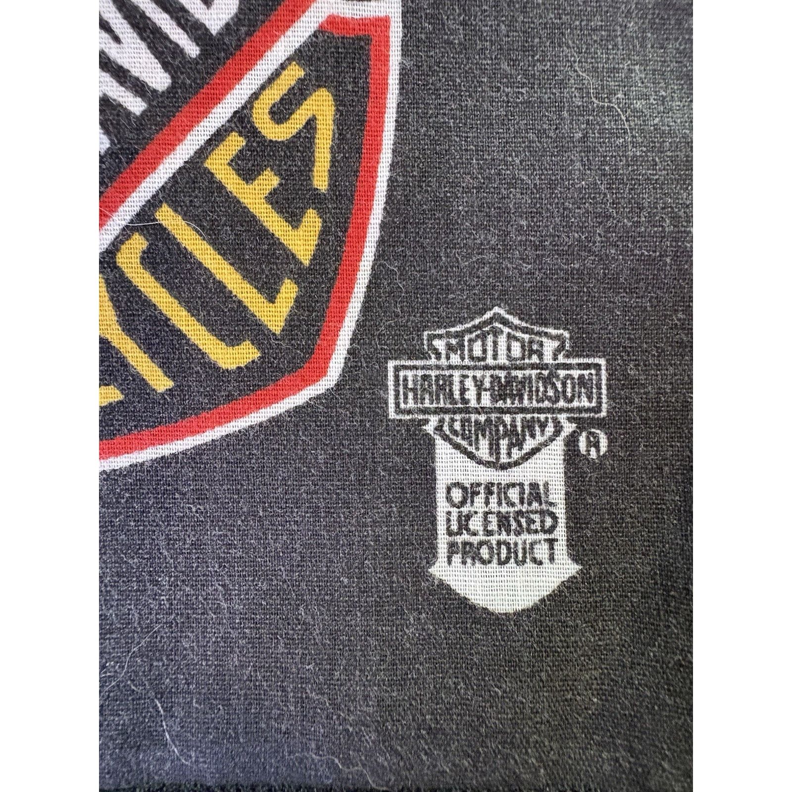 Harley Davidson × Vintage Vintage Harley Davidson Bandana "More Than a Legend" - MINT Size ONE SIZE - 4 Thumbnail