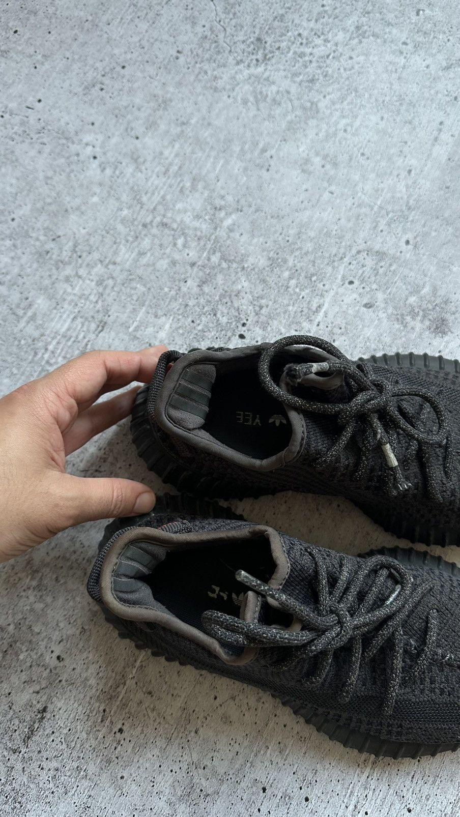 Adidas × Kanye West Adidas Yeezy 350 V2 Black Sneakers Size US 6 / IT 36 - 4 Thumbnail