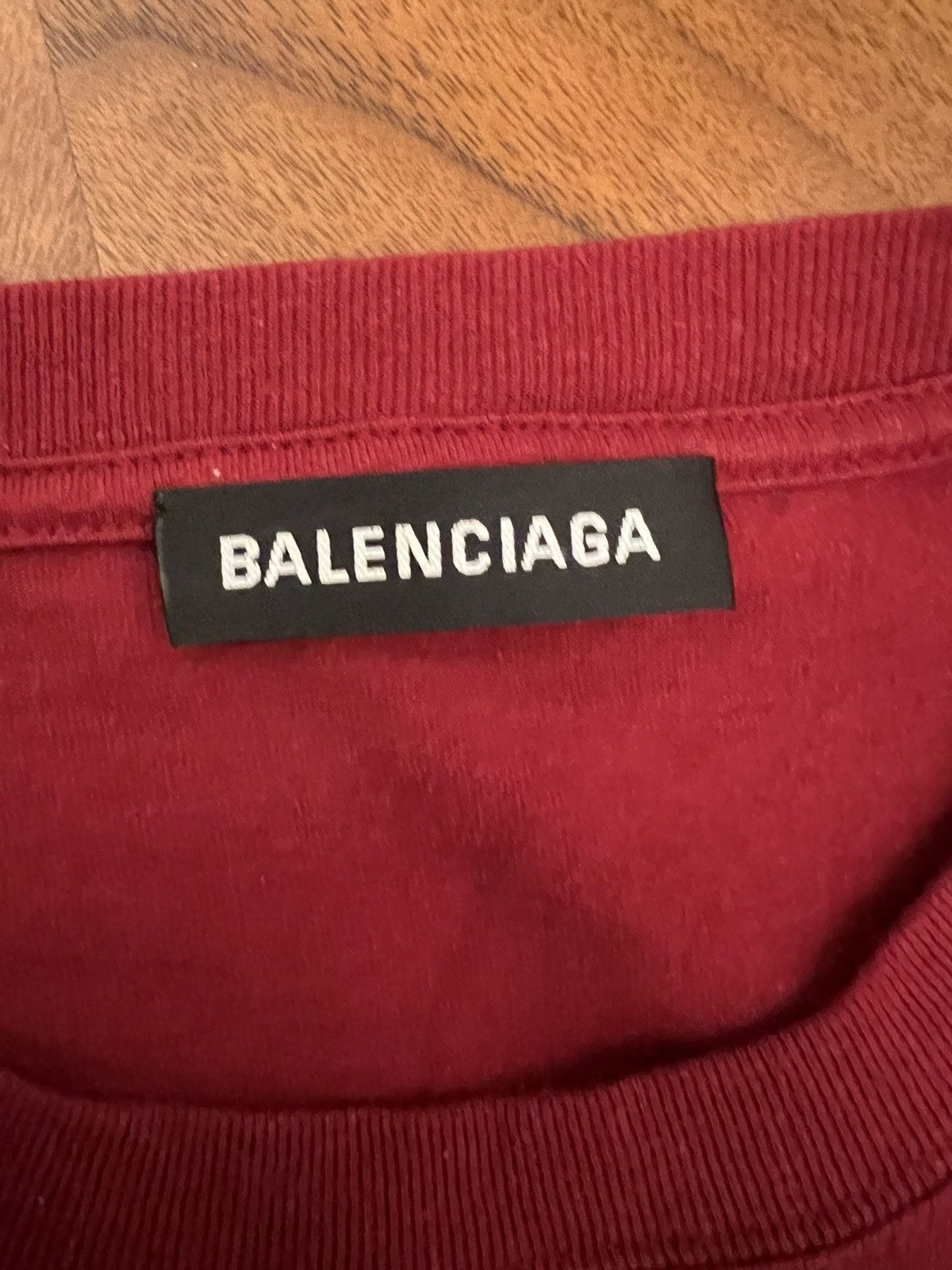Balenciaga Balenciaga Logo Tee Size US S / EU 44-46 / 1 - 2 Thumbnail