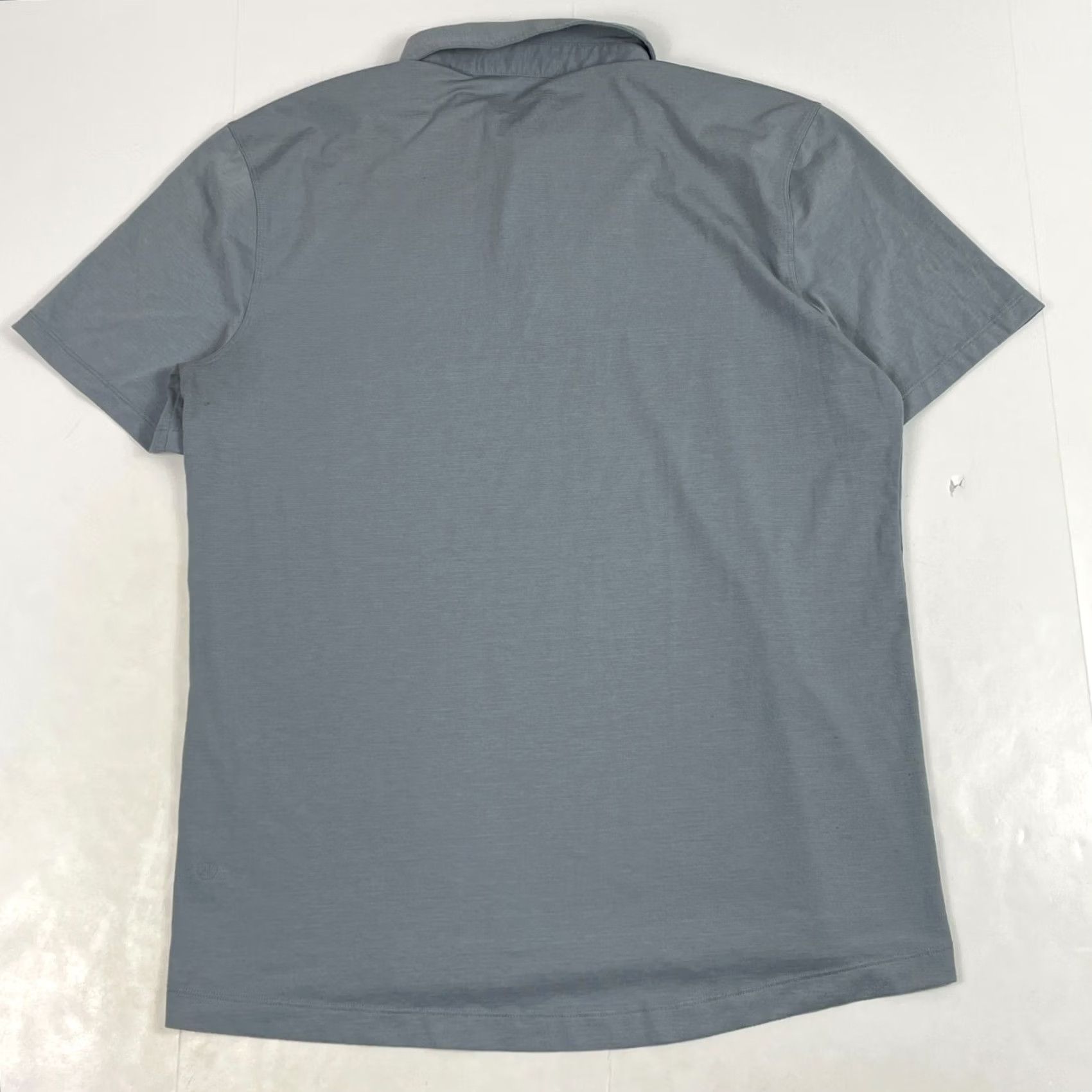 Lululemon Lululemon Polo Shirt - Mens Large Blue Evolution Tech Short Sleeve Stretch Golfer Size US L / EU 52-54 / 3 - 7 Thumbnail