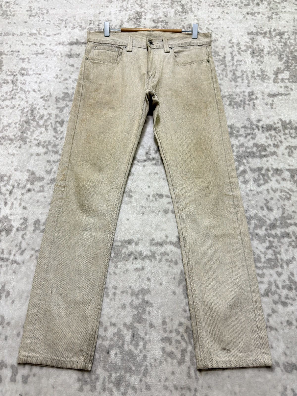 Levi's Vintage Levi’s 511 Slim Fit Dirty Sand Wash Jeans Size US 31 - 1 Thumbnail
