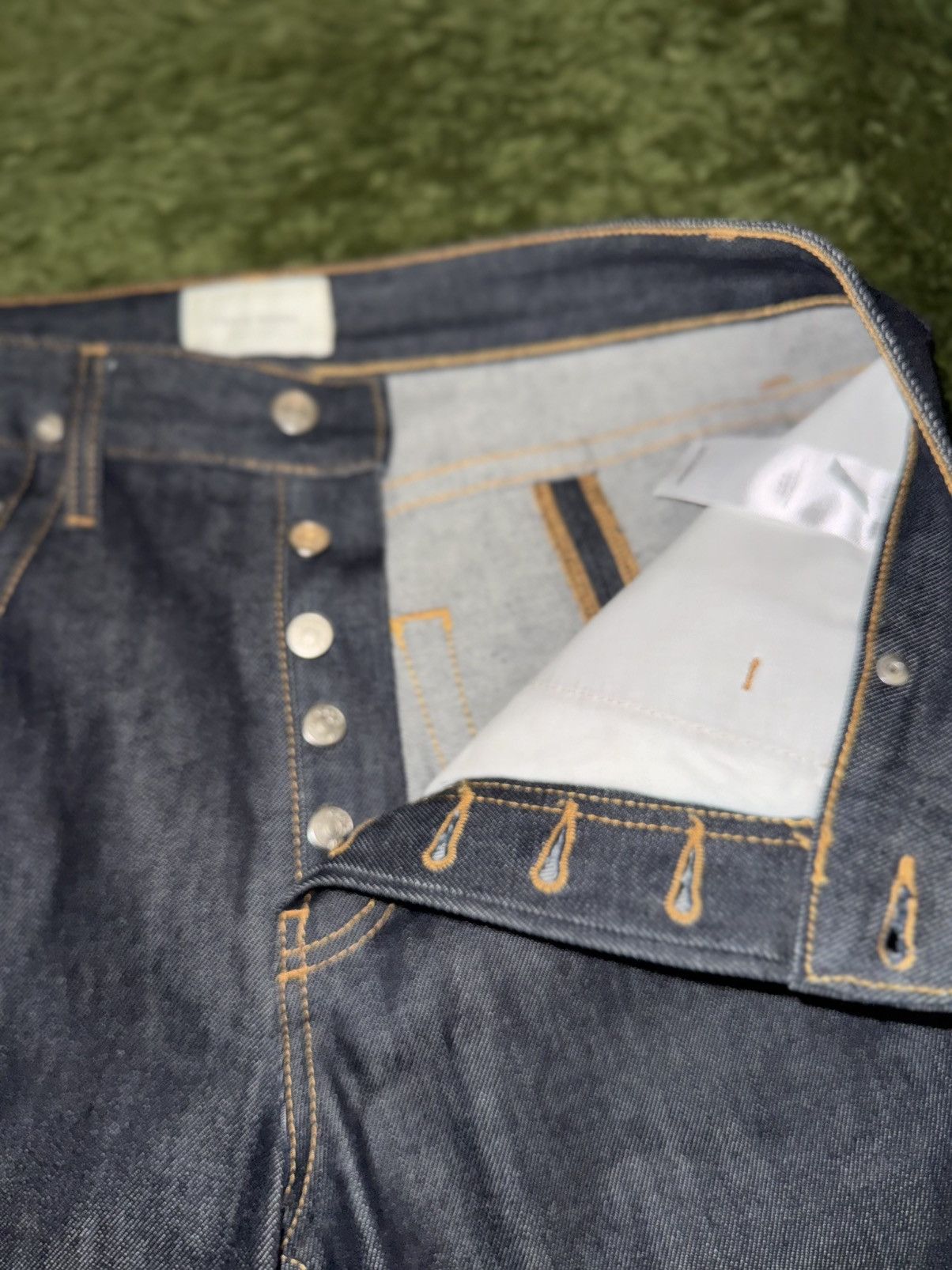Craig Green [S] Craig Green Embroidered Hole Pocket Selvedge Jeans Size US 32 / EU 48 - 4 Thumbnail