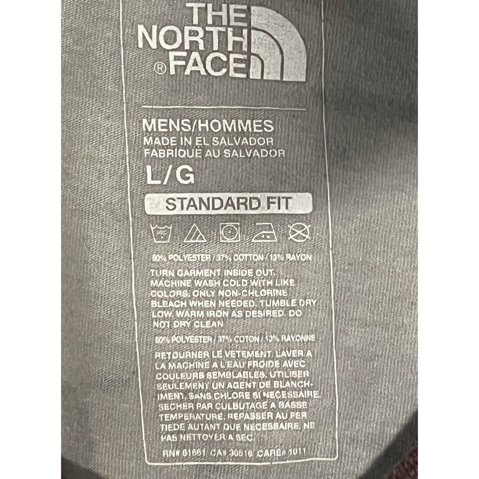 The North Face The North Face Men’s T-Shirt Long Sleeve Size Large Multicolor Logo Cotton Crew Neck Regular Fit Shirt Men Size US L / EU 52-54 / 3 - 6 Thumbnail