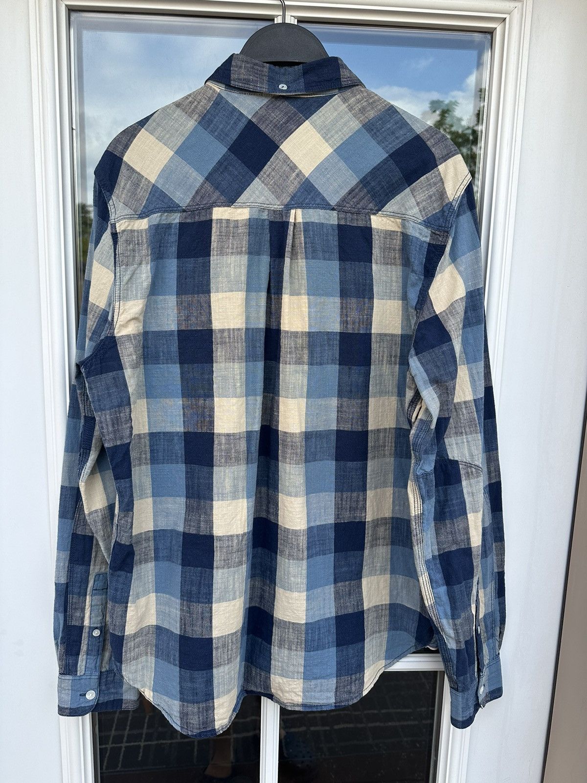 Levi's × Levi's Vintage Clothing × Vintage Gorgeous Levi’s vintage flannel patchwork Shirt Size US M / EU 48-50 / 2 - 8 Thumbnail