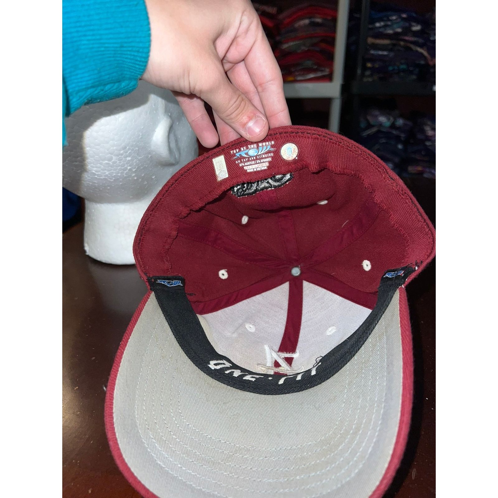 NCAA Alabama Crimson Tide Hat National Champs 2009 College Cap Size ONE SIZE - 6 Thumbnail