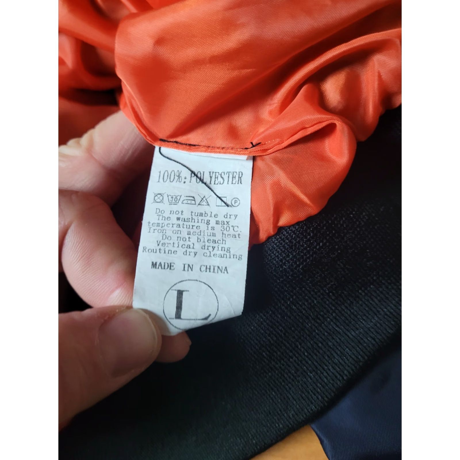 Kingsman VINTOS Jacket Men Windbreaker 80s Blue Mid-Length Zip Full Zip Regular L Large Vintage Kingsman Engrish Size US L / EU 52-54 / 3 - 6 Thumbnail