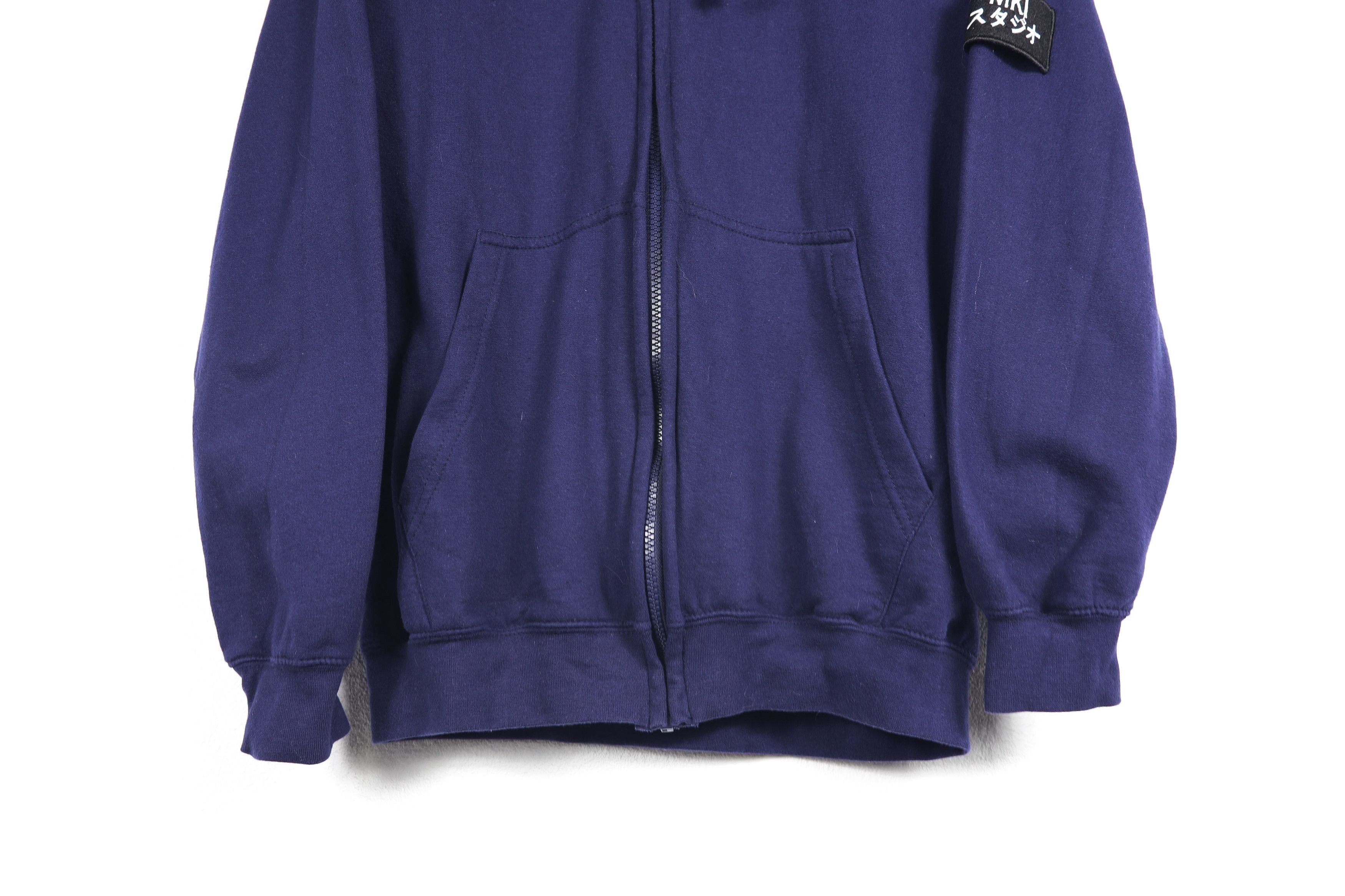 Japanese Brand × Mki Miyuki Zoku Mki Miyuki-Zoku Patch Logo Navy Zip Hoodie Size US M / EU 48-50 / 2 - 3 Thumbnail