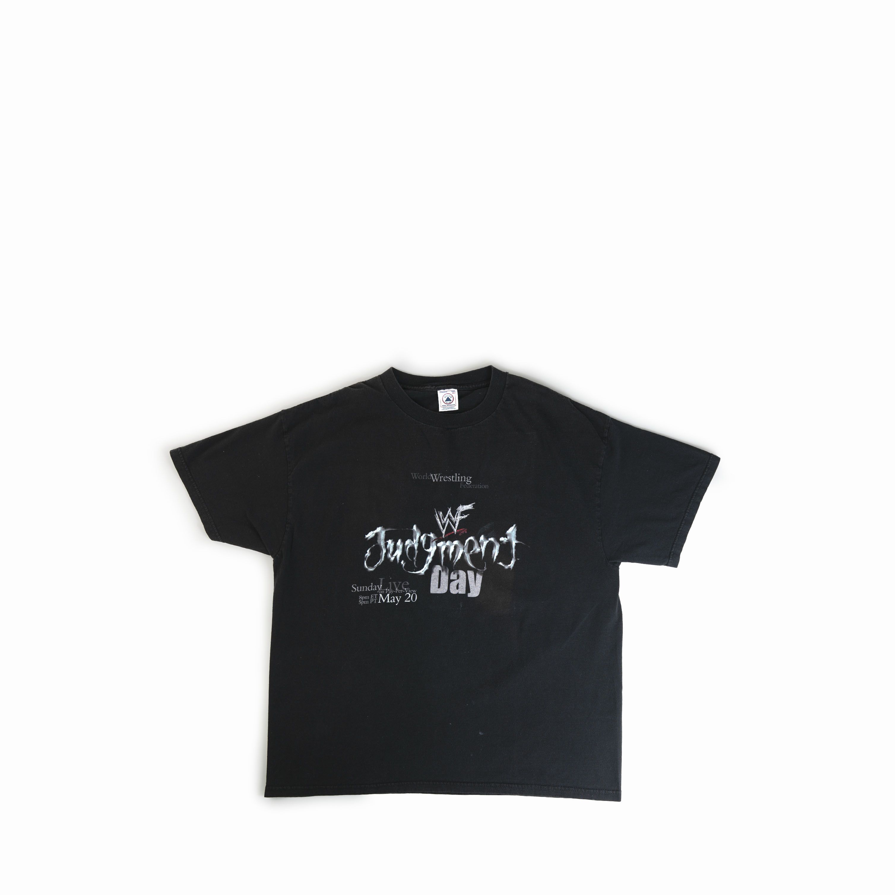 WCW/nWo × WWE × WWF Vintage 2001 Judgment Day WWF Tee Shirt Size US XL / EU 56 / 4 - 1 Thumbnail