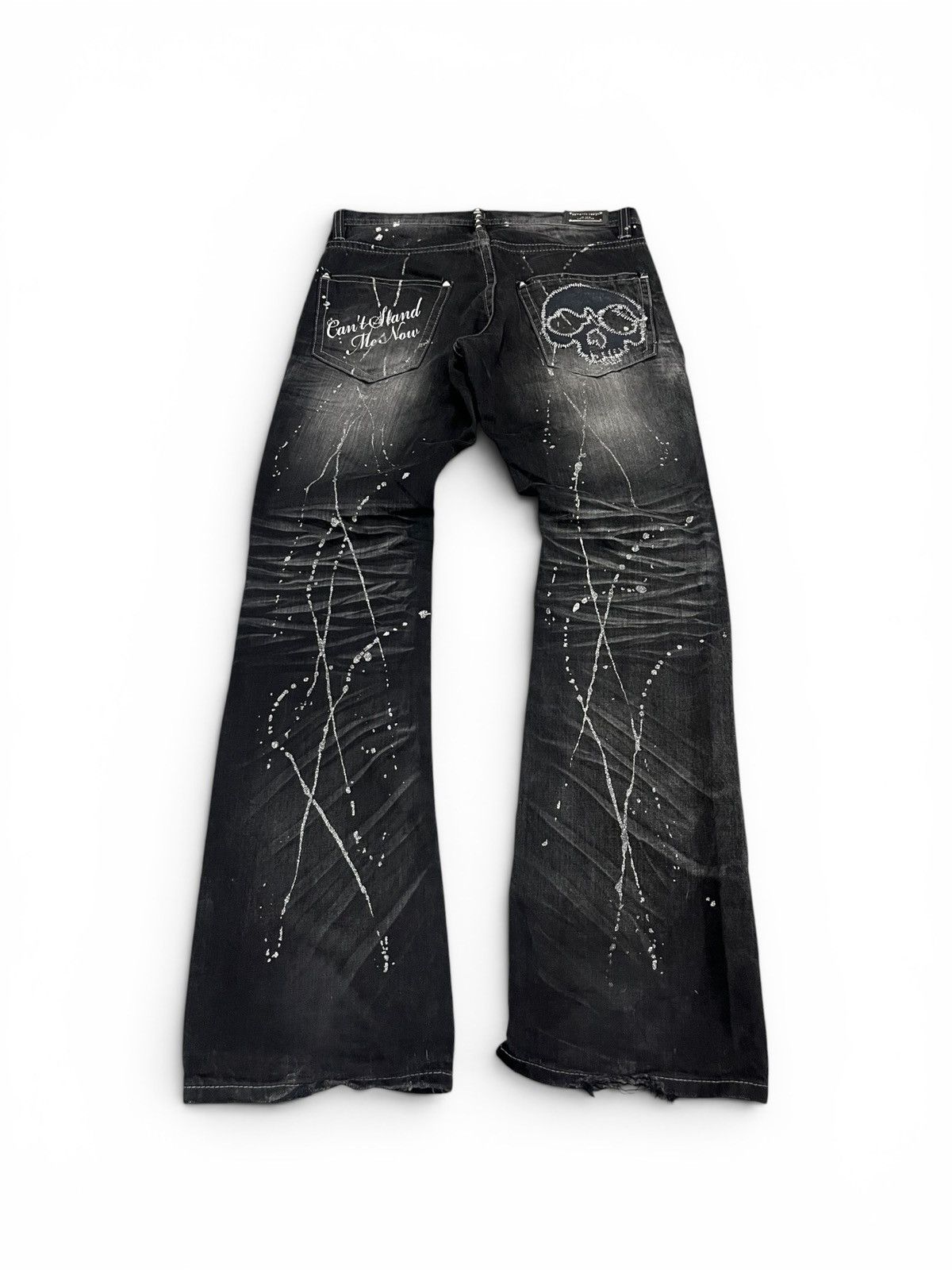 semanticdesign Semantic Design Skull Black Flare | Grailed