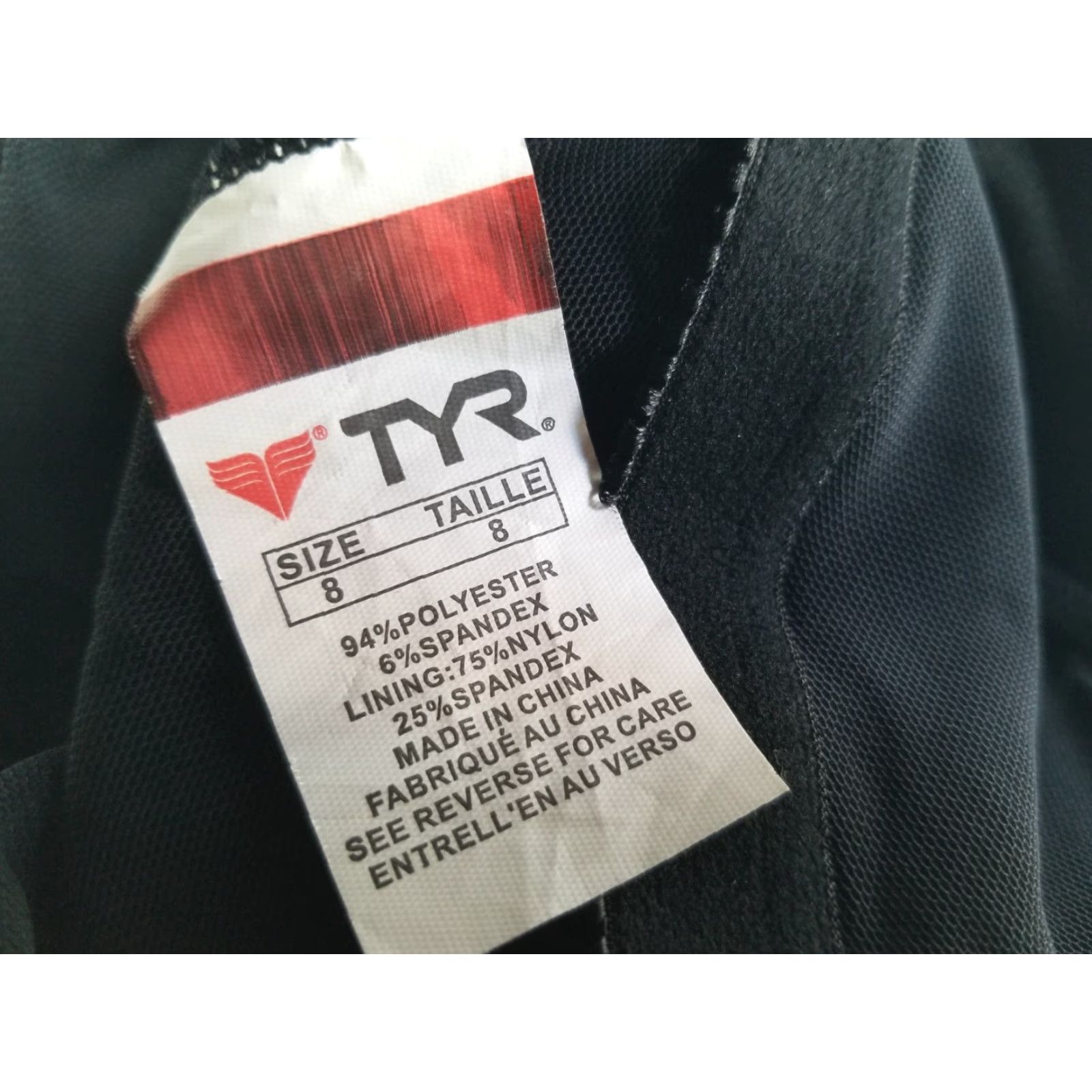 Vintage TYR Durafest Full Body Swimsuit One Piece Women Black Size 8 Beach Bathing Suit Womens Size M / US 6-8 / IT 42-44 - 7 Thumbnail