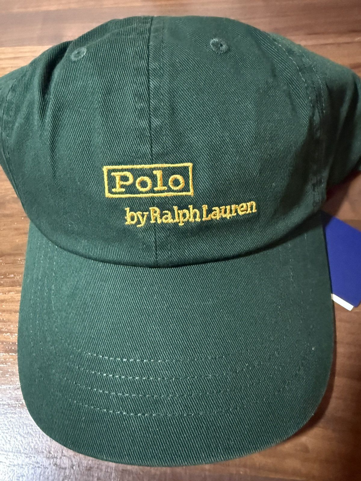 Polo Ralph Lauren Polo Ralph Lauren RL Embroidered Twill Ball Cap Green Size ONE SIZE - 5 Thumbnail