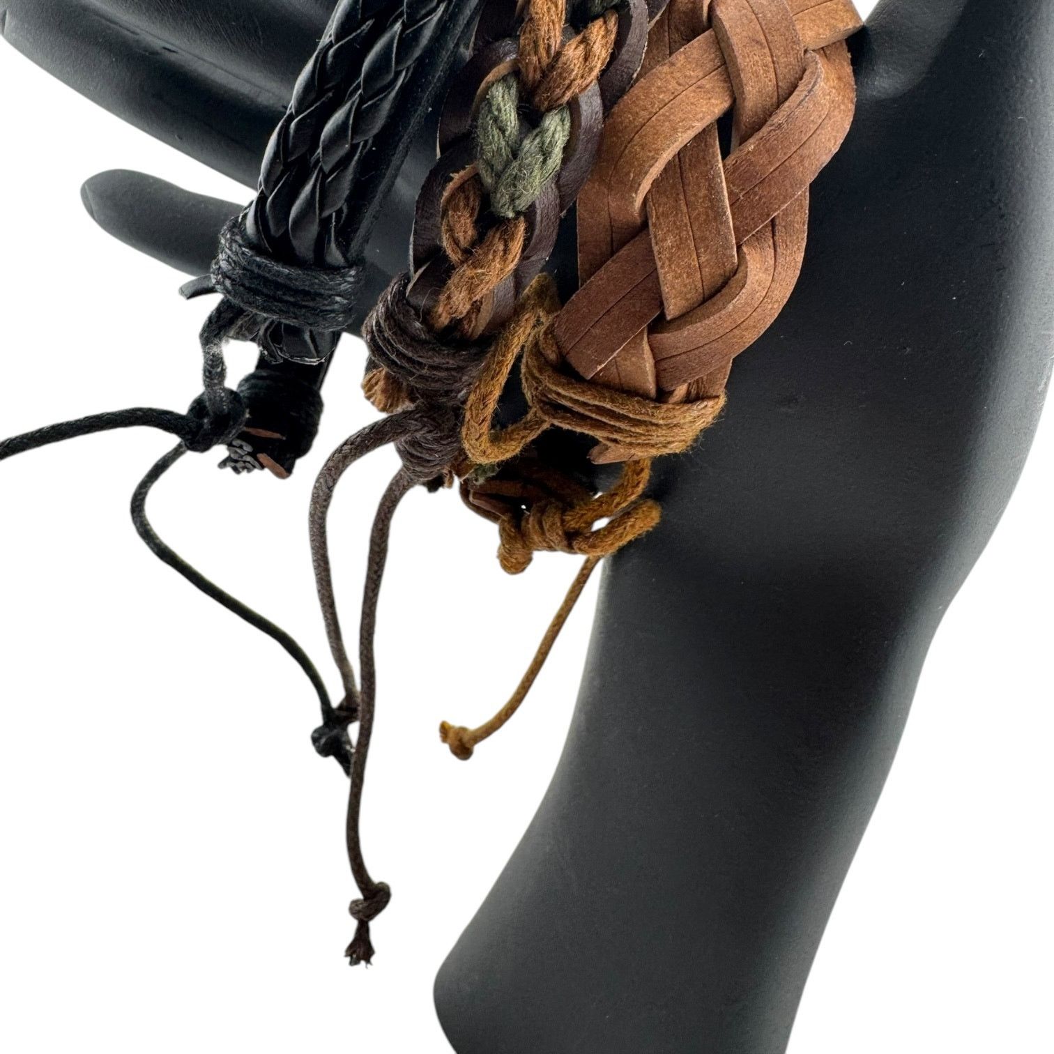 Other Rebel's Handmade Leather Cuffs for Misfits & Daydreamers Size ONE SIZE - 2 Thumbnail